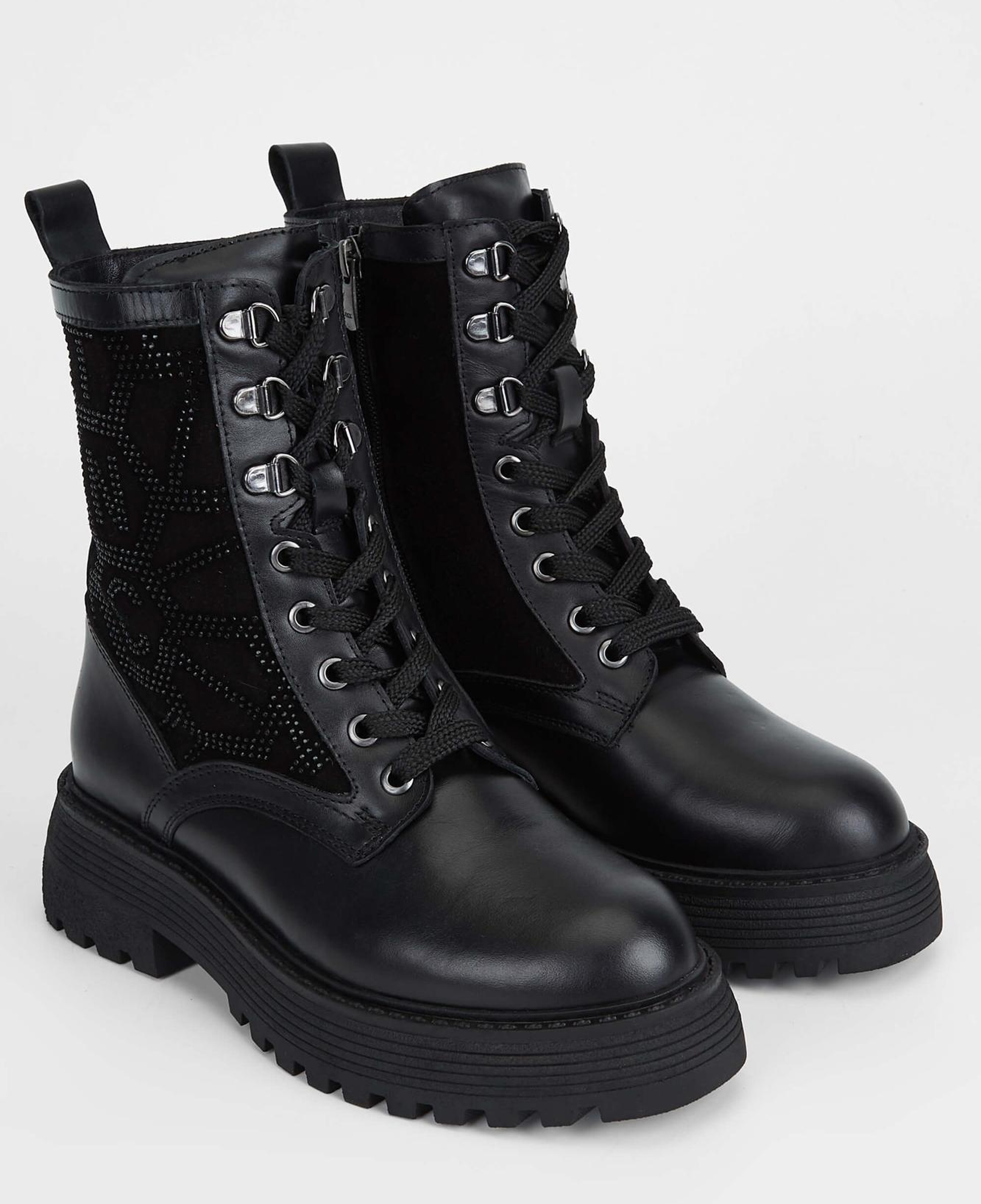 Tamer Tanca Kadın Hakiki Deri Siyah Deri Casual Bot