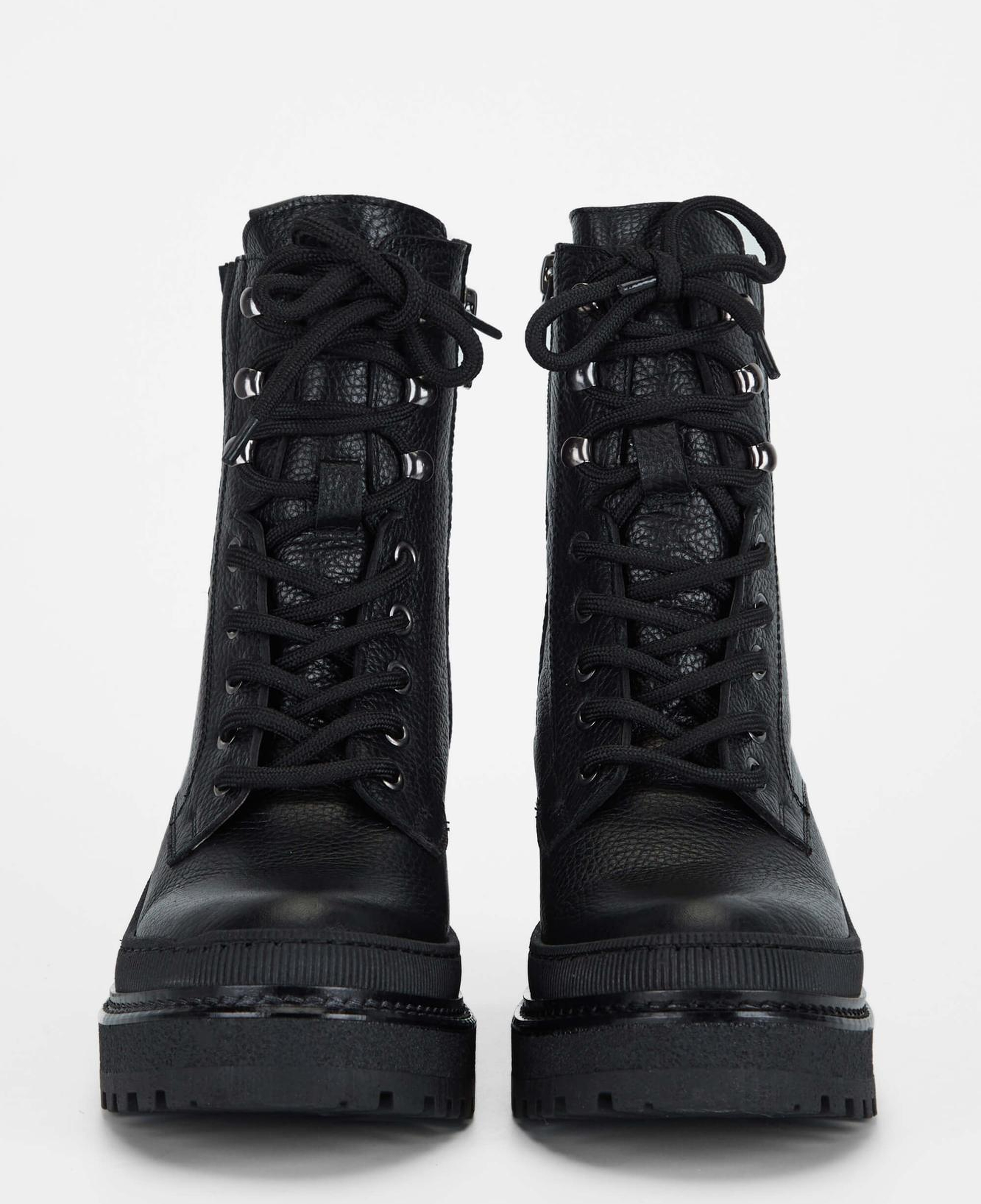 Tamer Tanca Kadın Hakiki Deri Siyah Deri Casual Bot