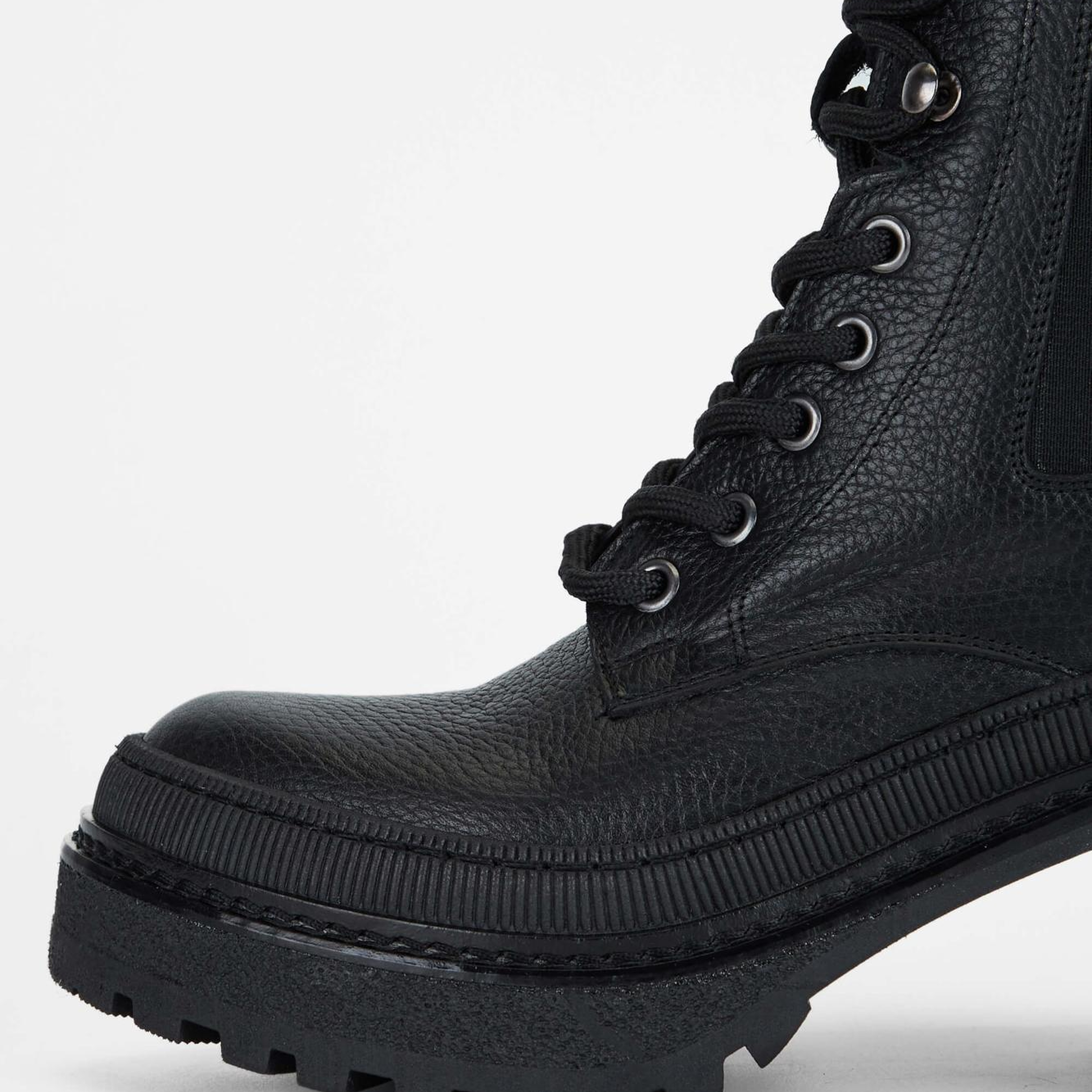 Tamer Tanca Kadın Hakiki Deri Siyah Deri Casual Bot