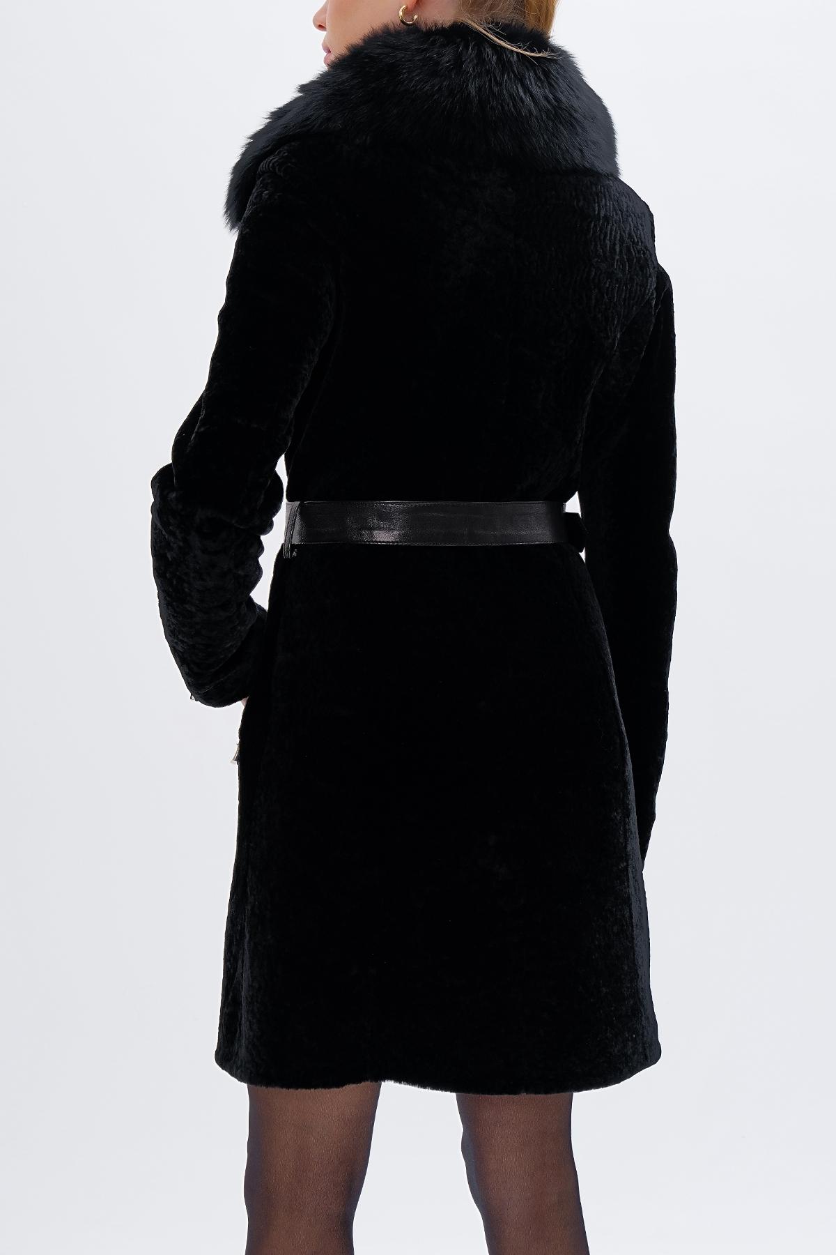 Valmenti Kadın Kürk Siyah Mont