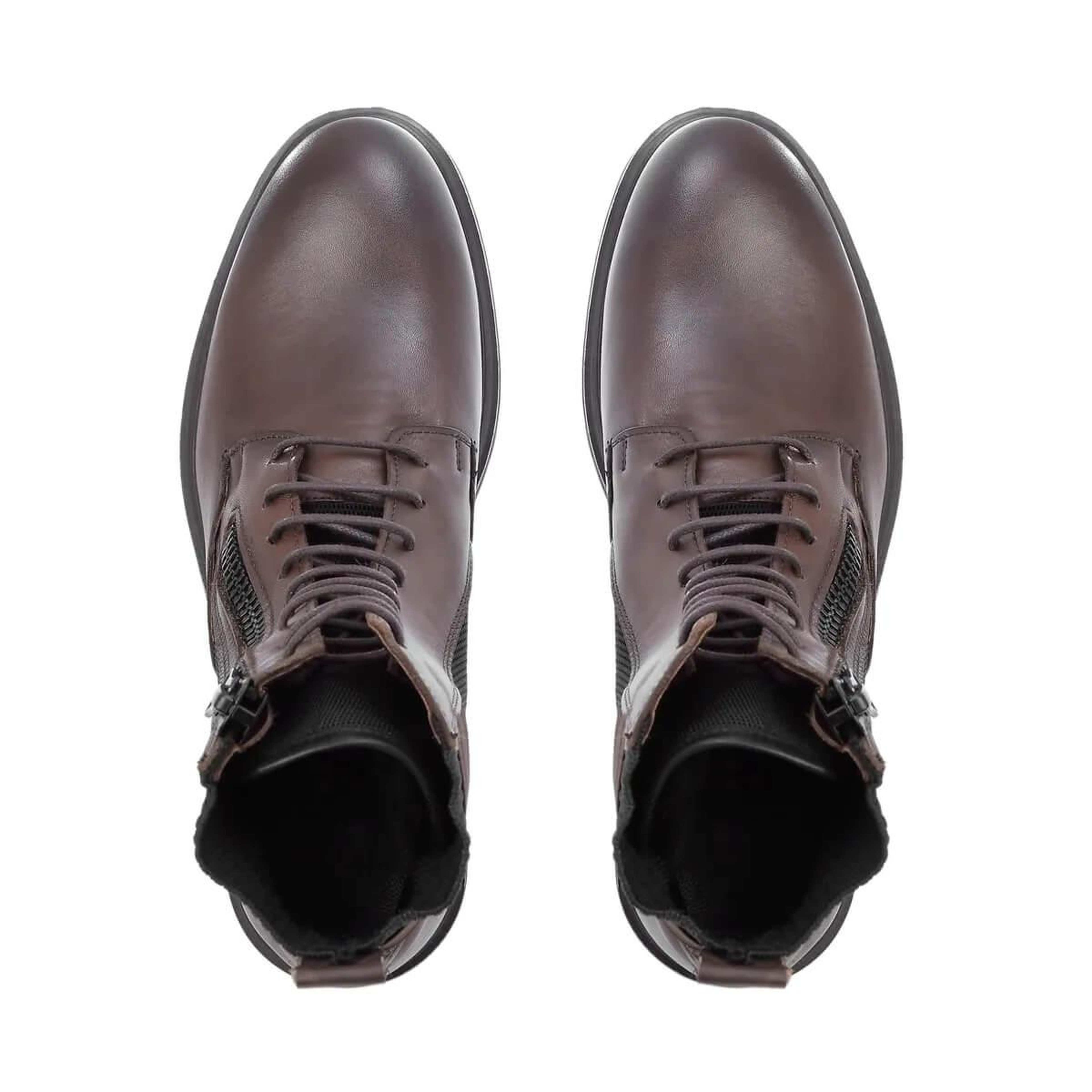 Tamer Tanca Erkek Hakiki Deri Kahverengi POSTAL Bot