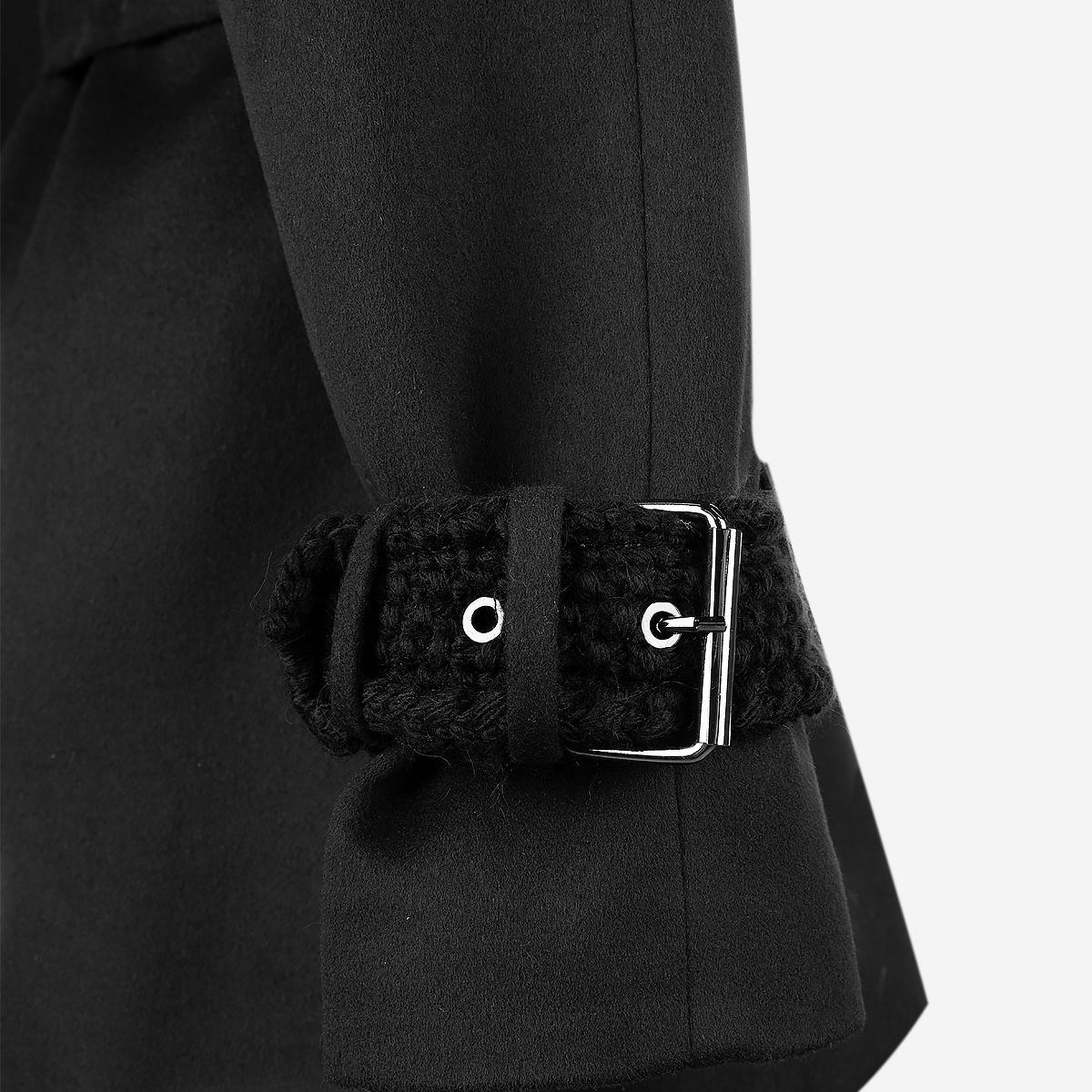 Valmenti Kadın Tekstil Siyah Mont