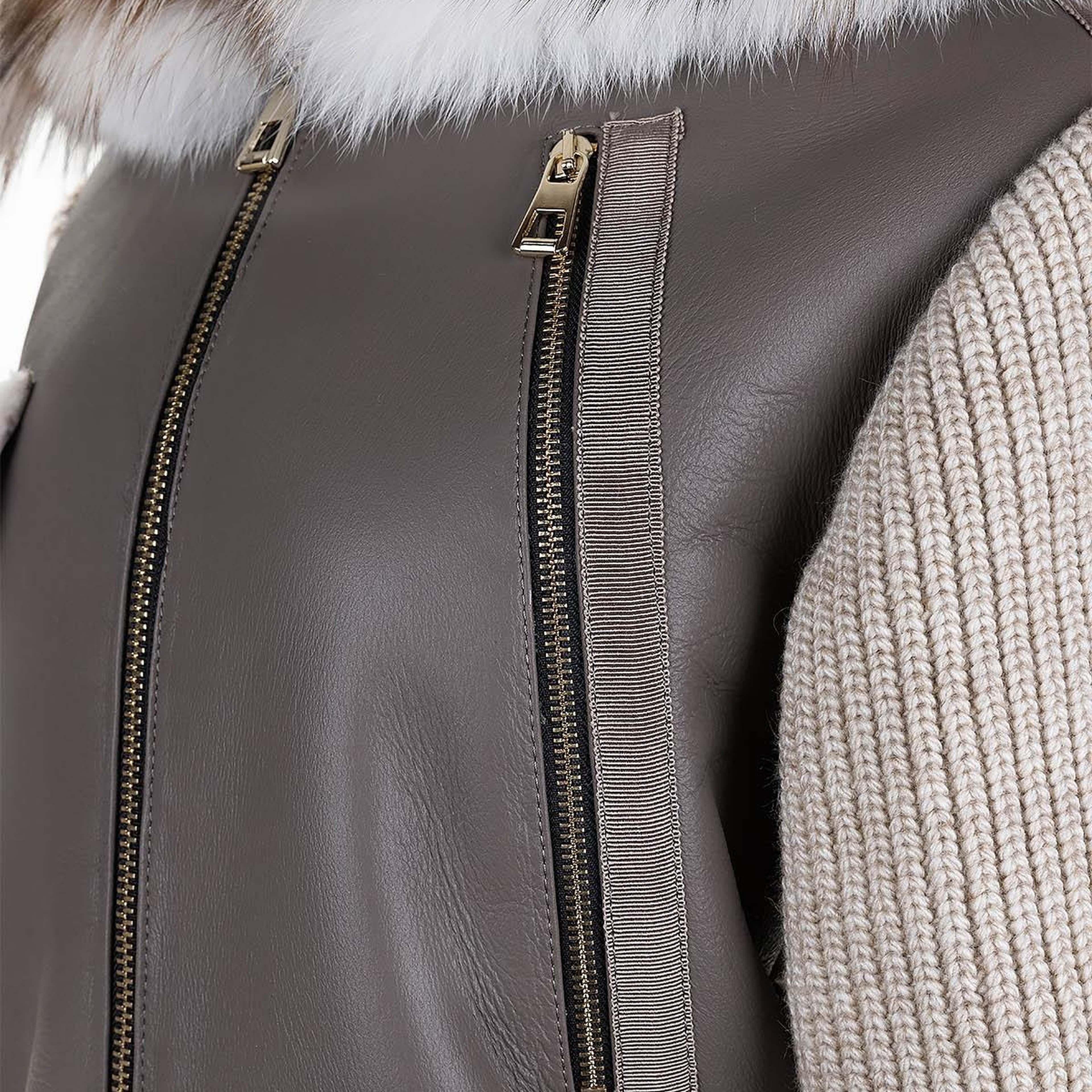 Valmenti Kadın Kürk Vizon Mont