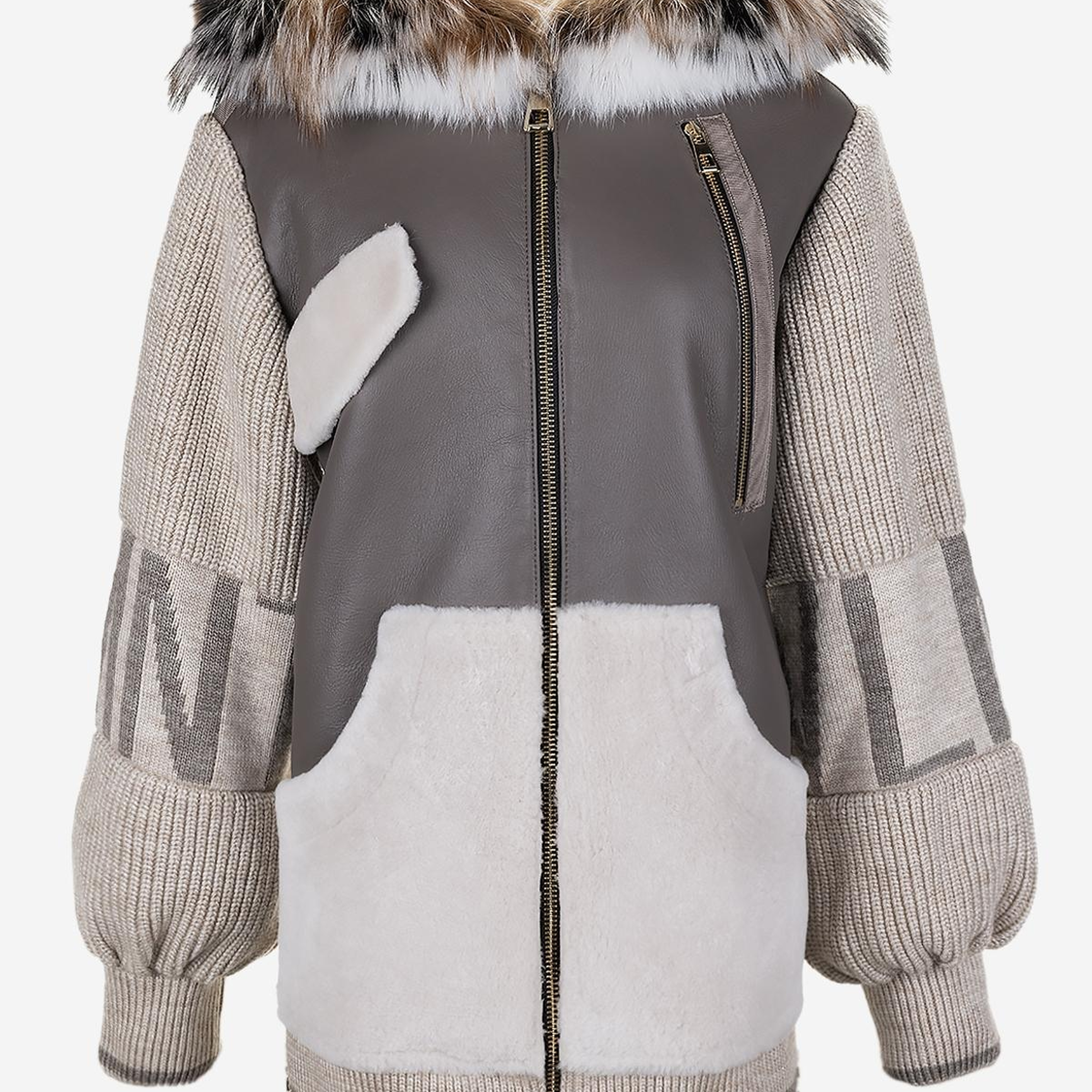 Valmenti Kadın Kürk Vizon Mont