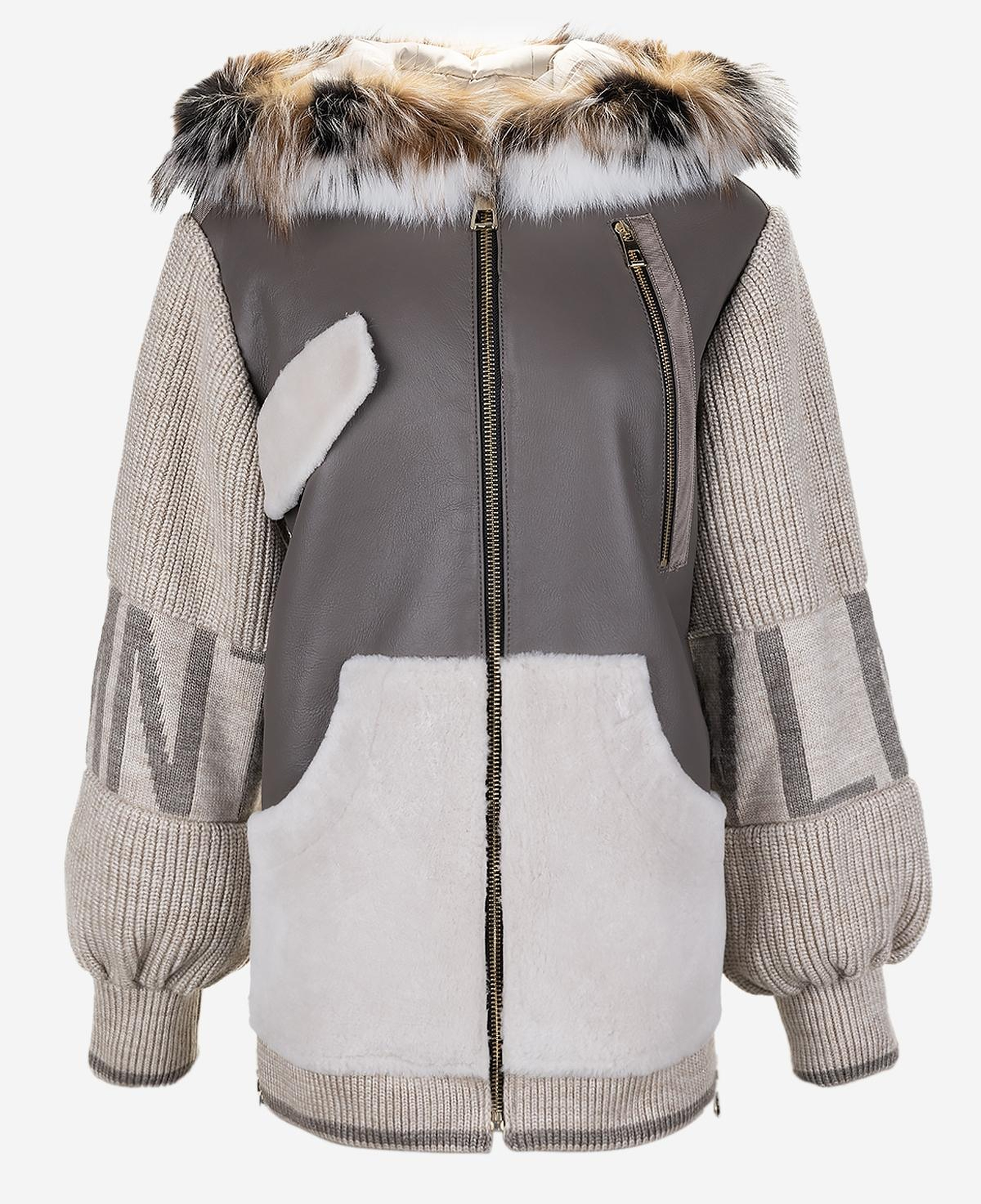 Valmenti Kadın Kürk Vizon Mont