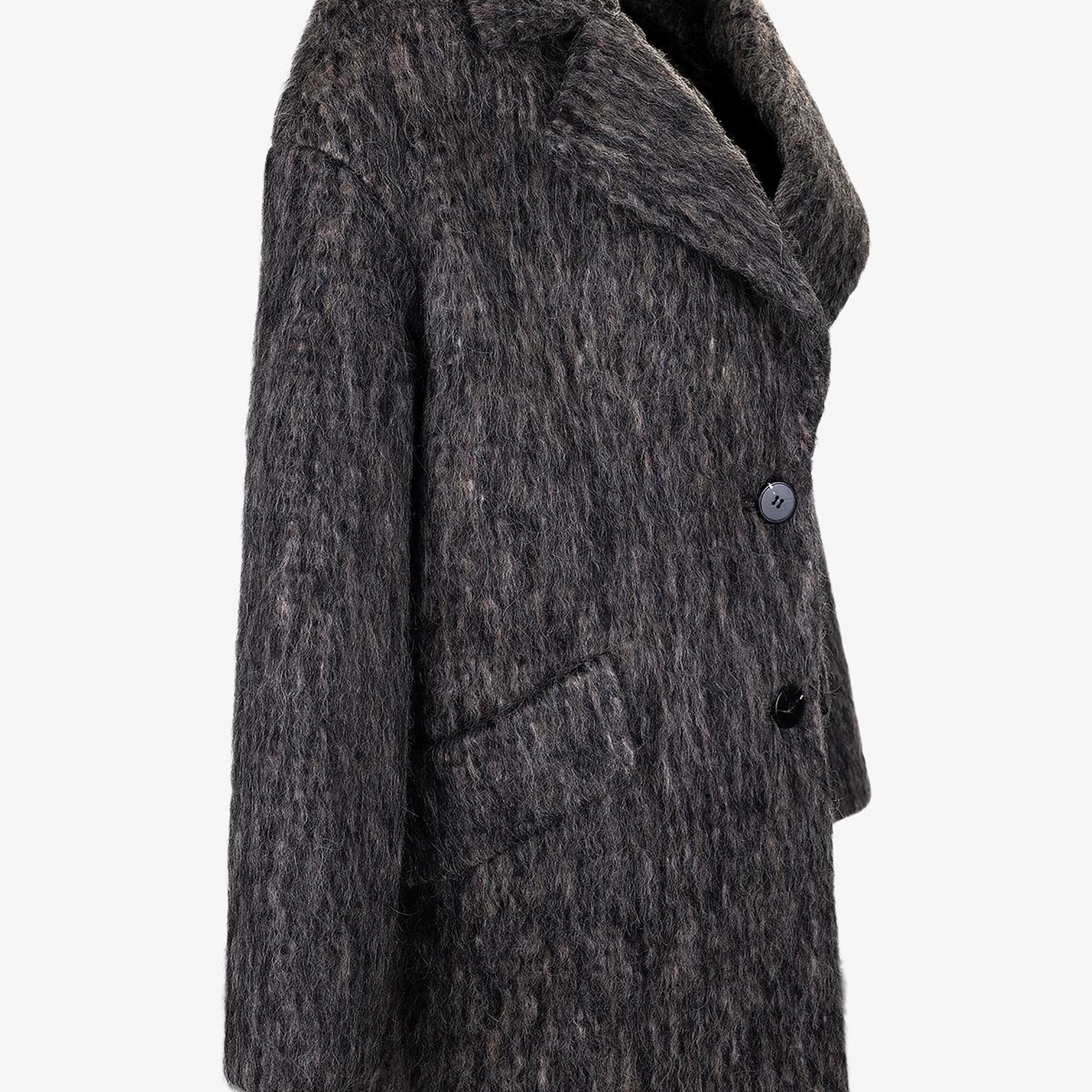 Valmenti Kadın Tekstil Vizon Kaban