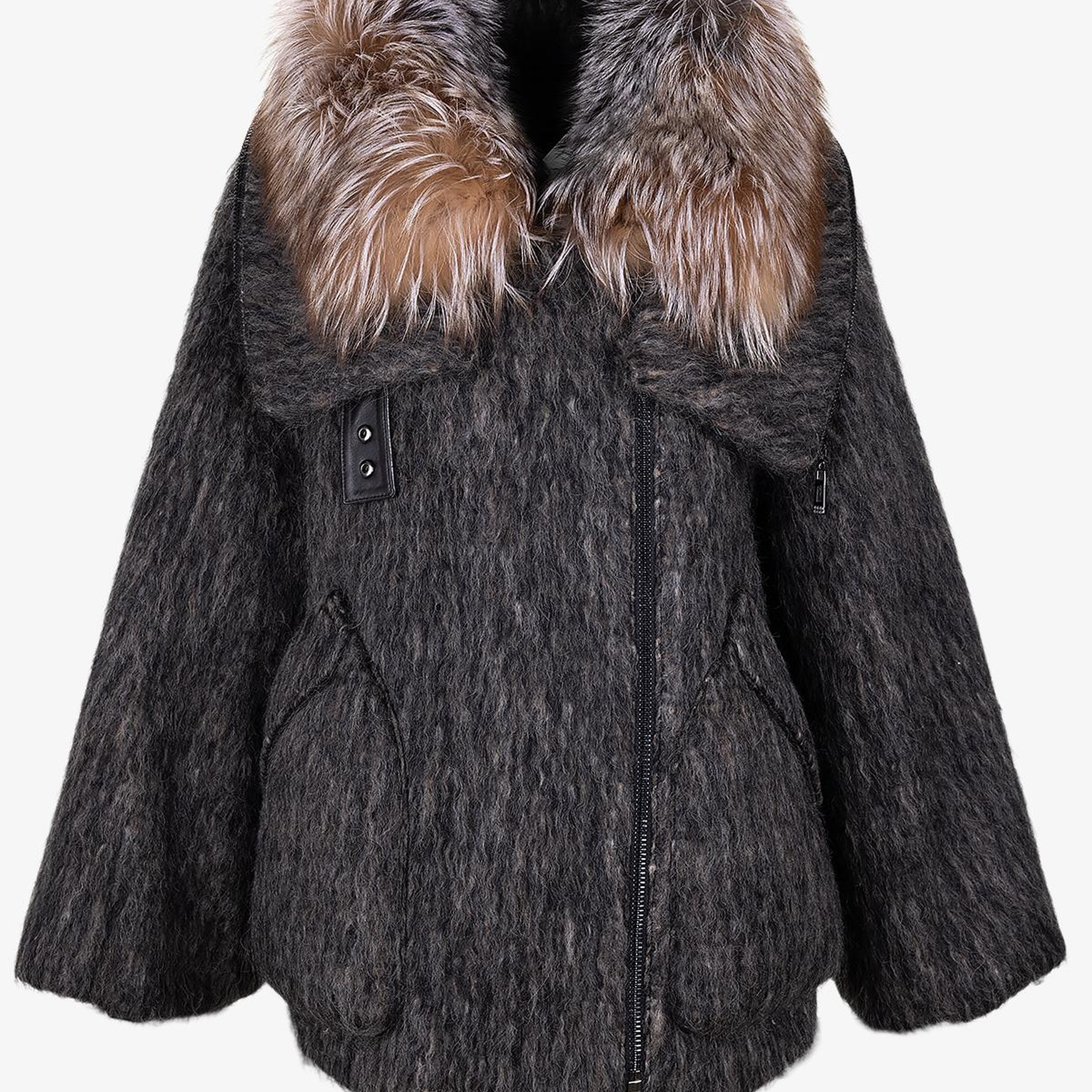 Valmenti Kadın Tekstil Kahverengi Kaban