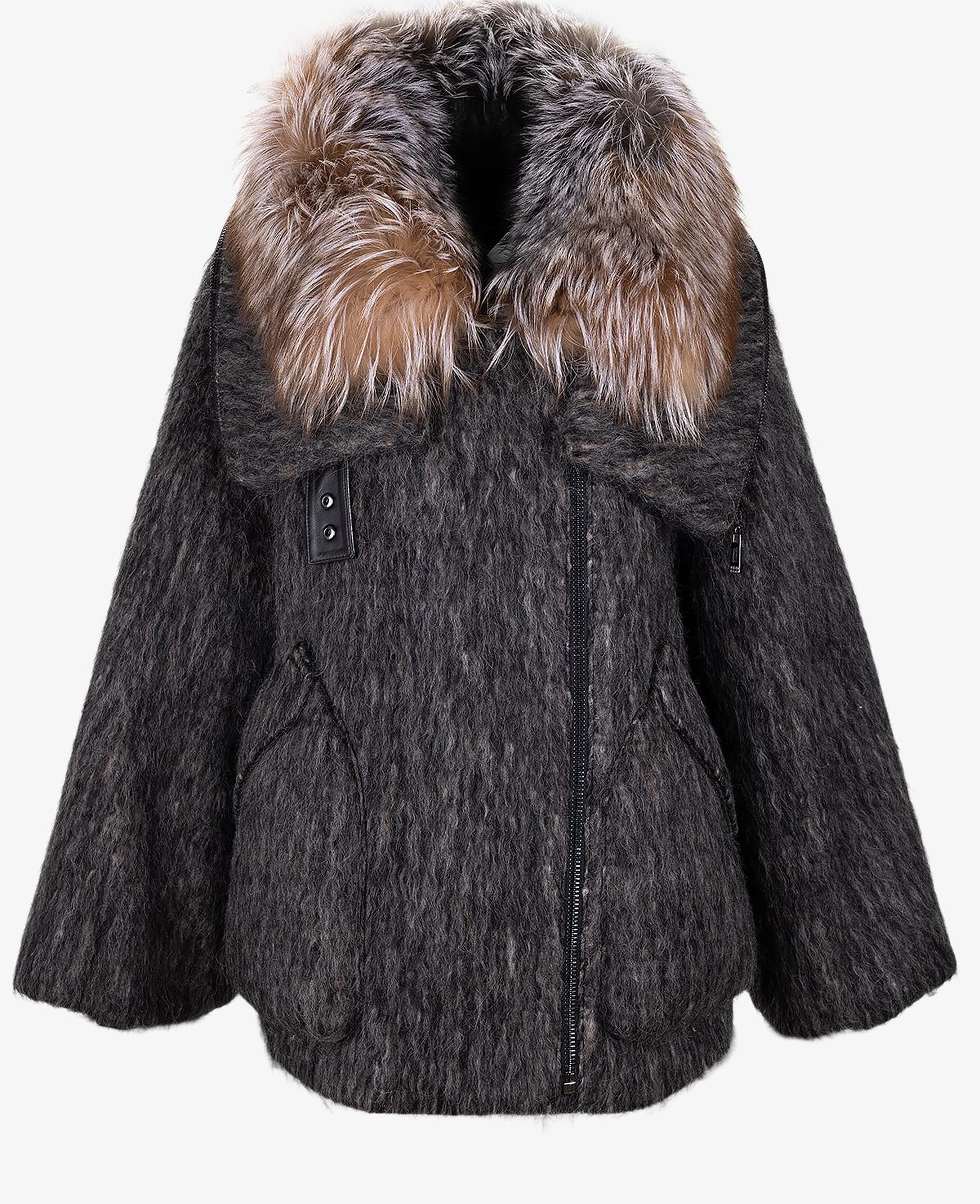 Valmenti Kadın Tekstil Kahverengi Kaban