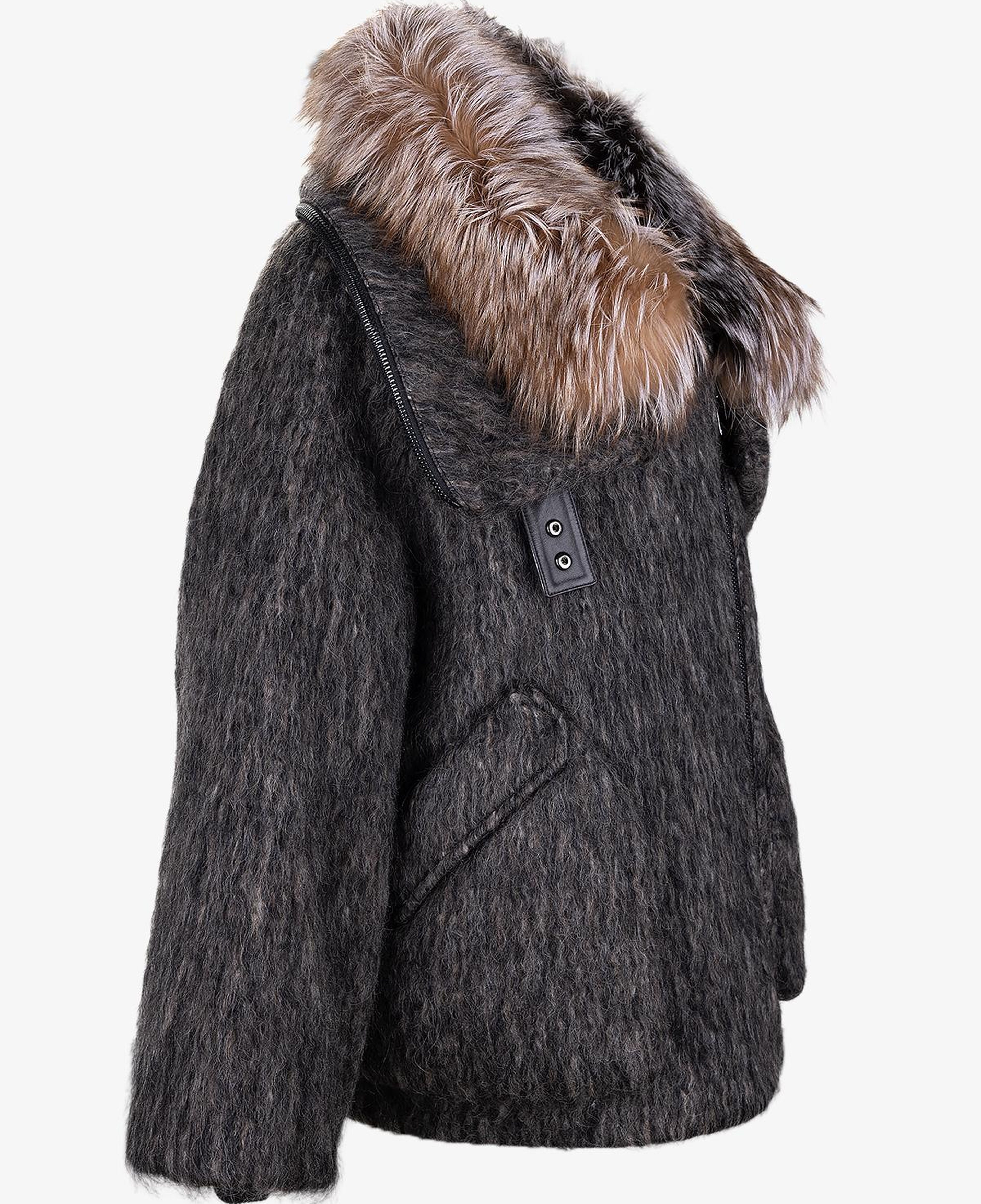 Valmenti Kadın Tekstil Kahverengi Kaban