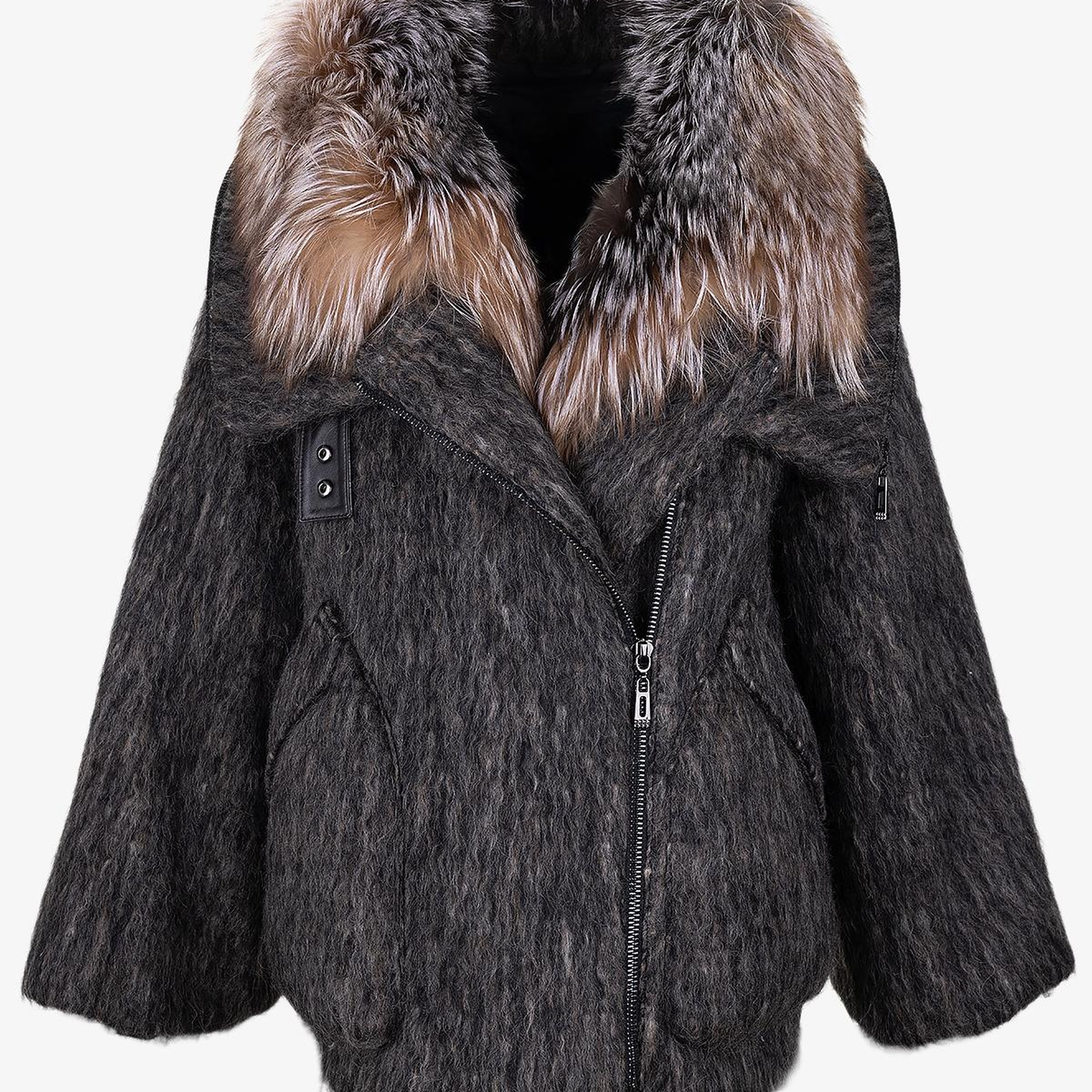 Valmenti Kadın Tekstil Kahverengi Kaban