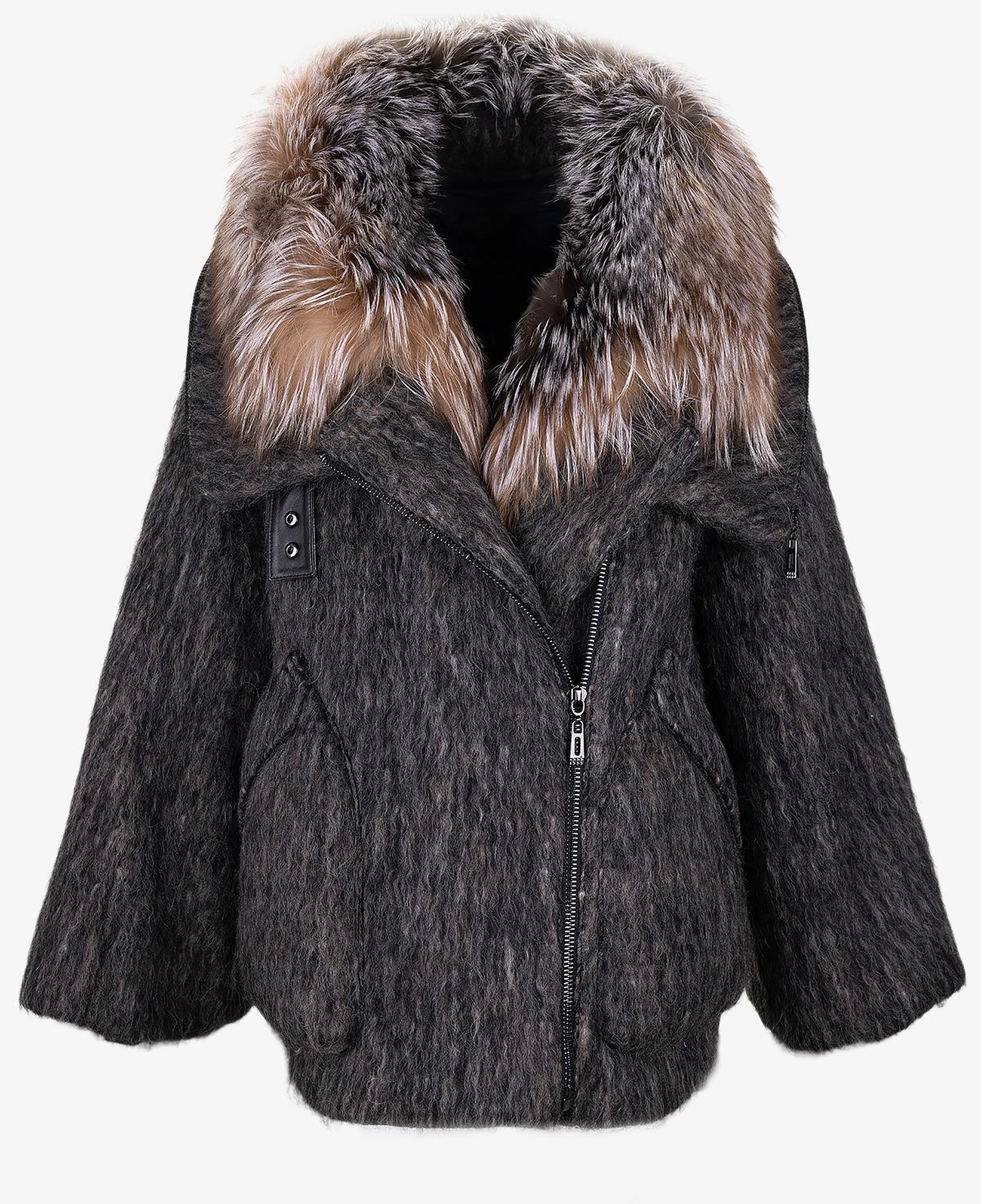 Valmenti Kadın Tekstil Kahverengi Kaban