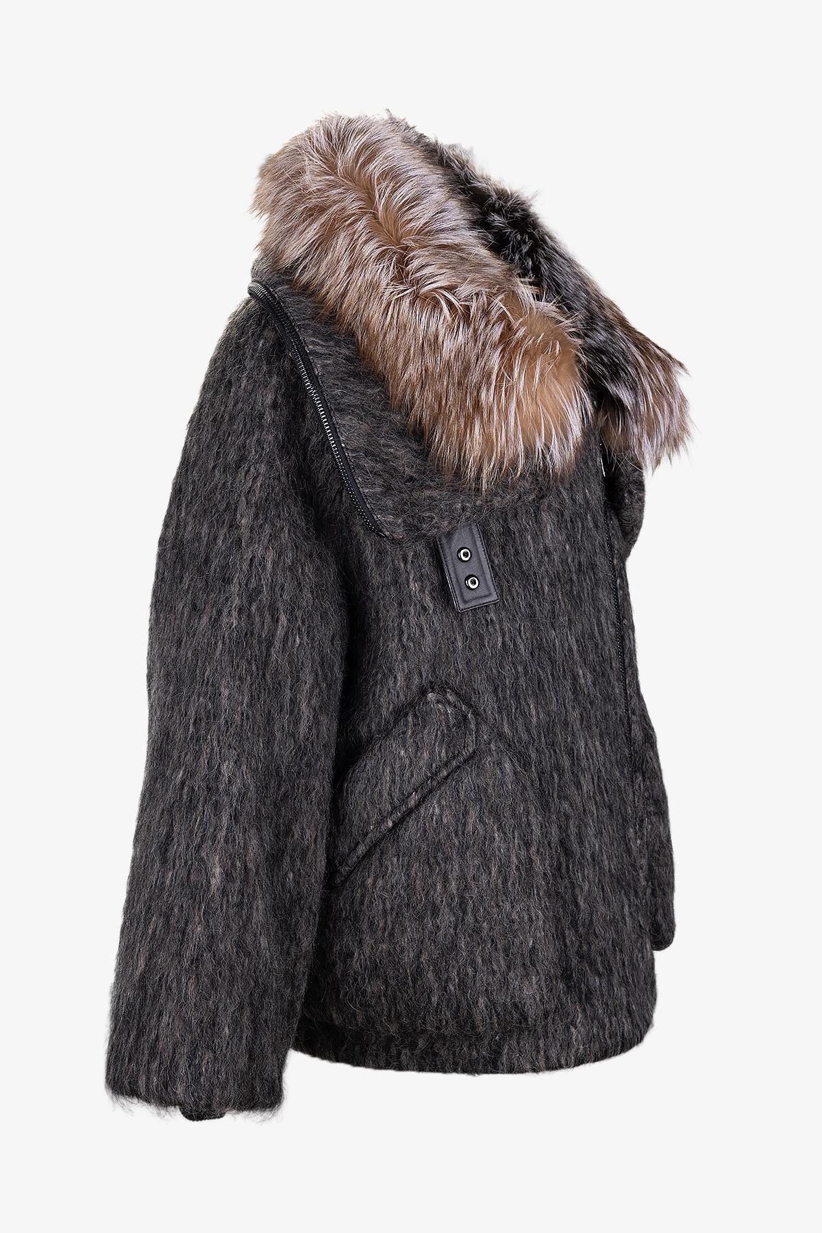 Valmenti Kadın Tekstil Kahverengi Kaban