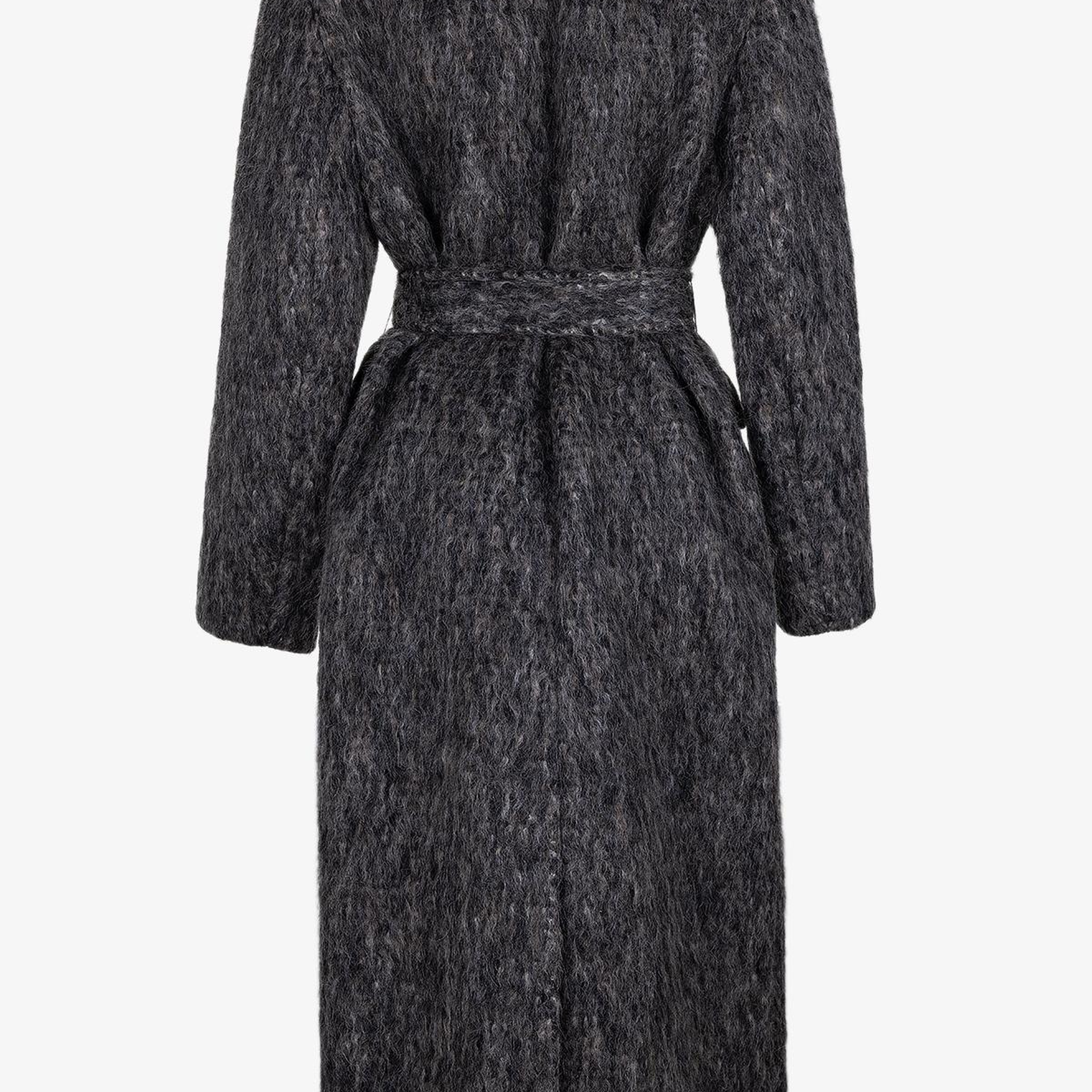 Valmenti Kadın Tekstil Vizon Kaban