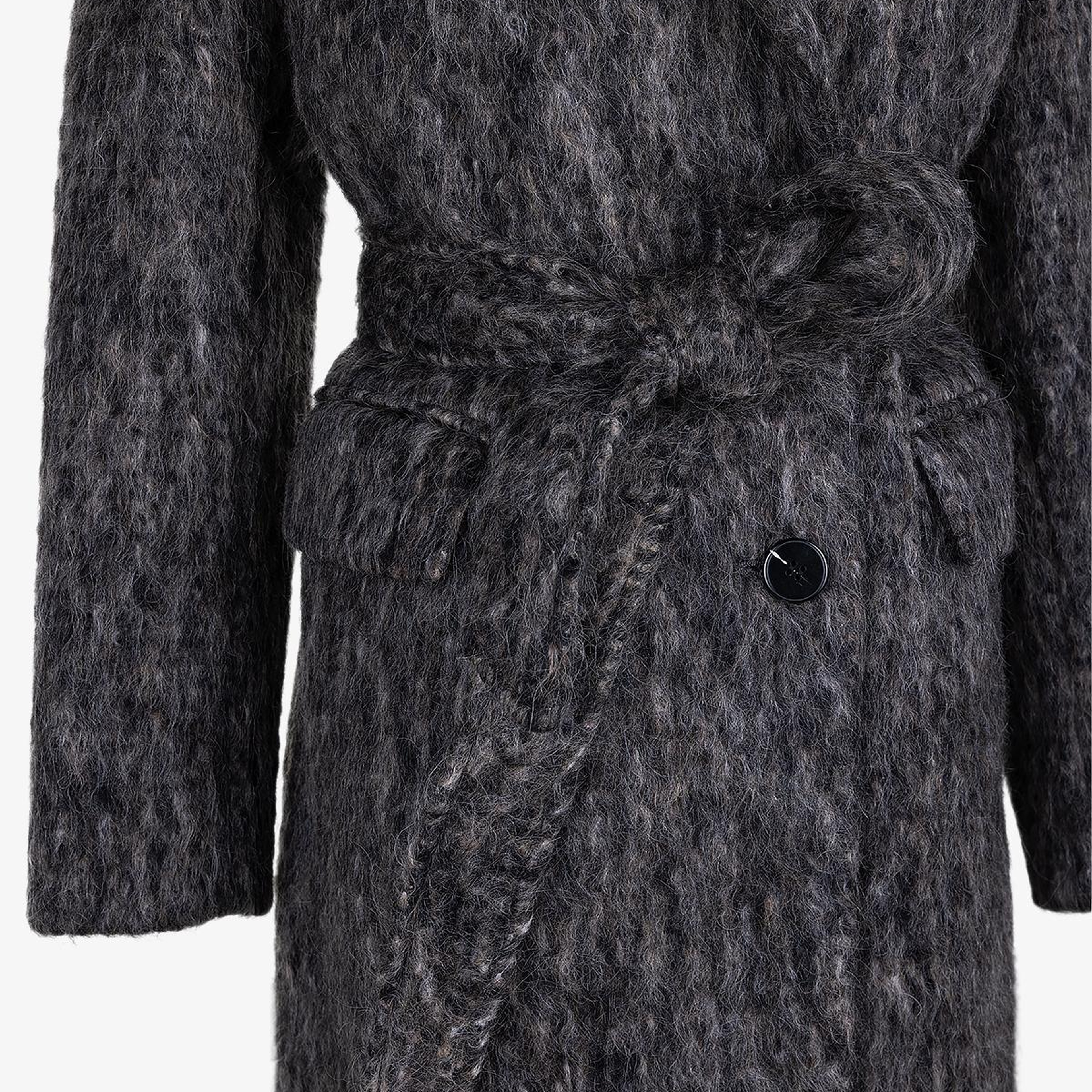 Valmenti Kadın Tekstil Vizon Kaban