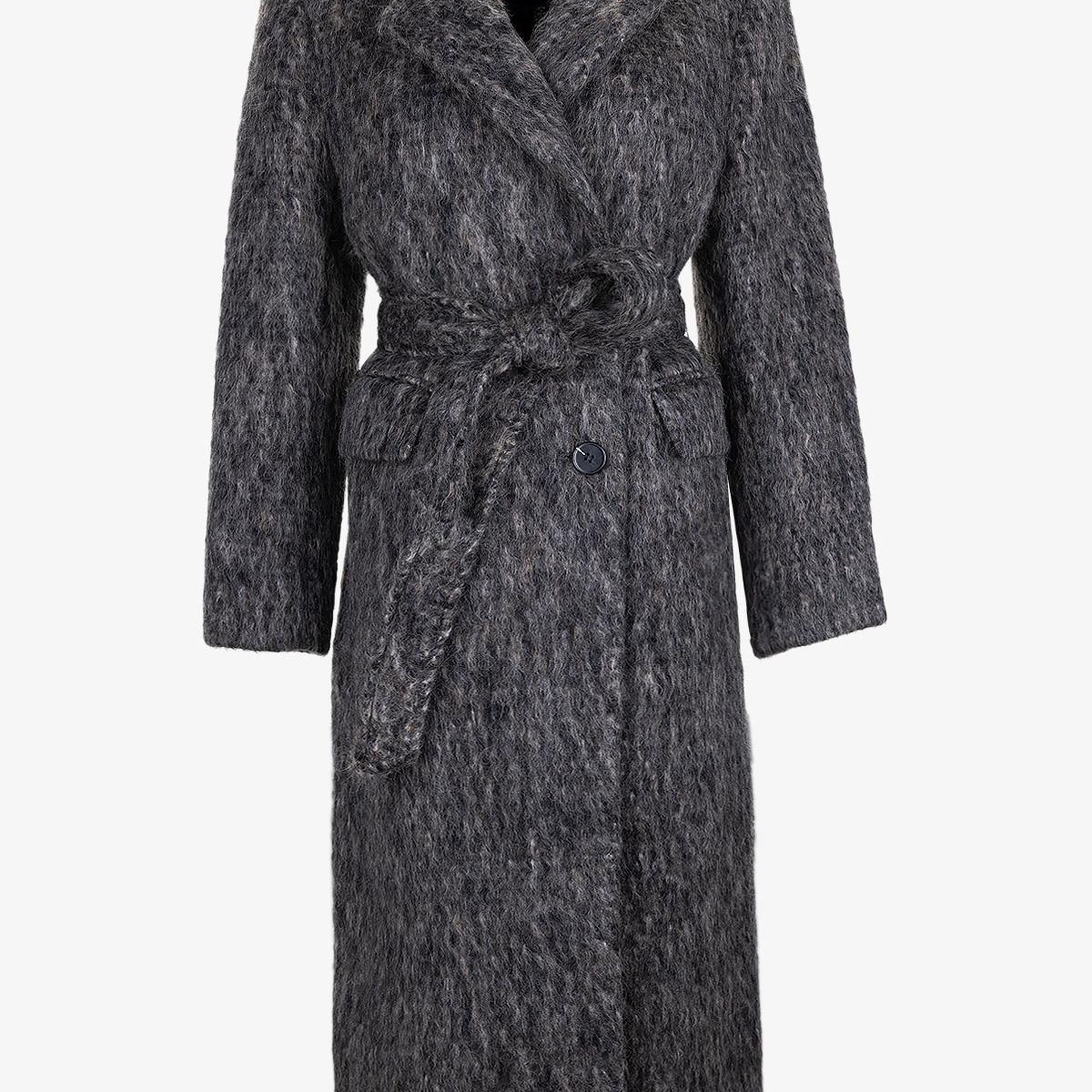 Valmenti Kadın Tekstil Vizon Kaban