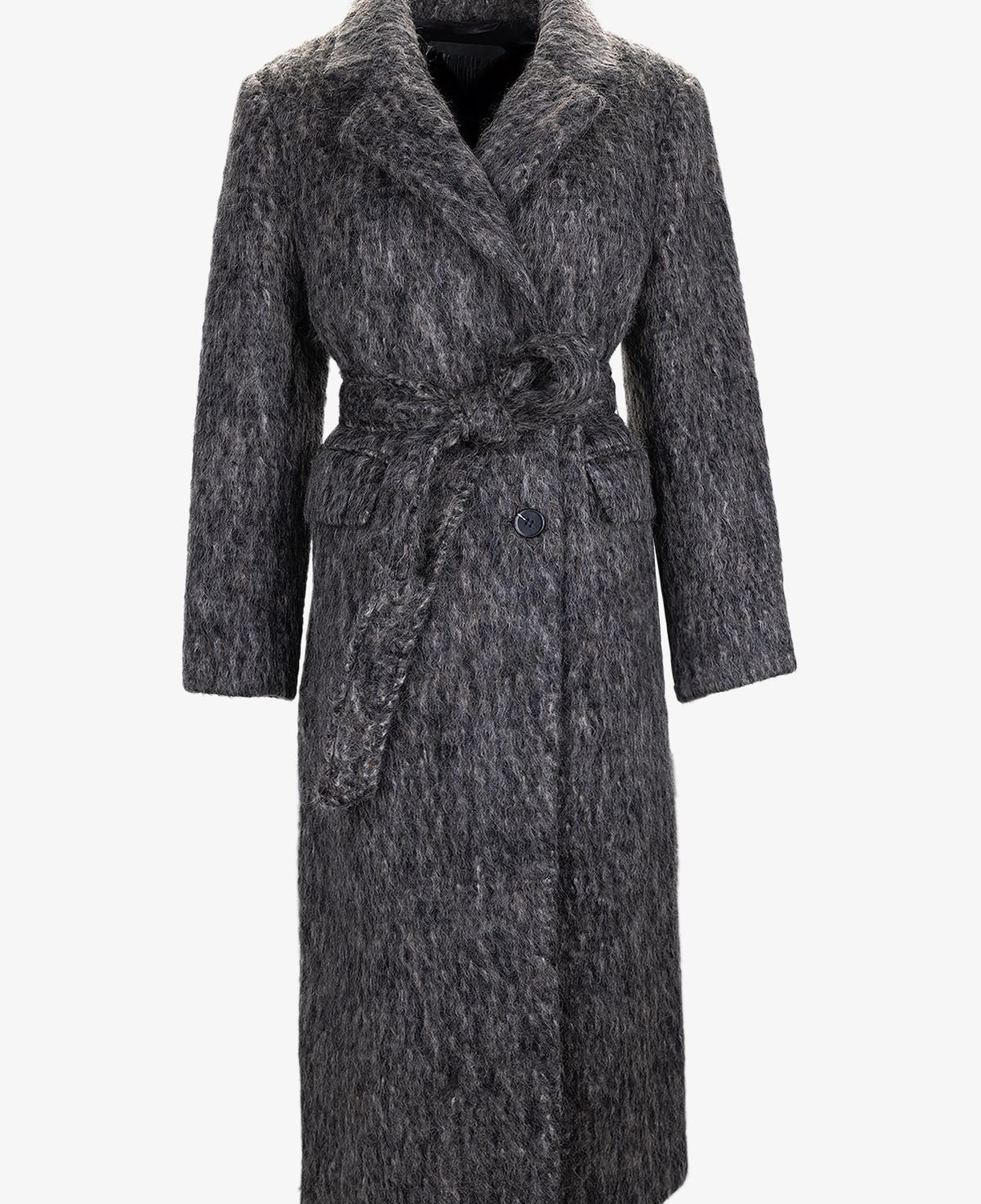 Valmenti Kadın Tekstil Vizon Kaban