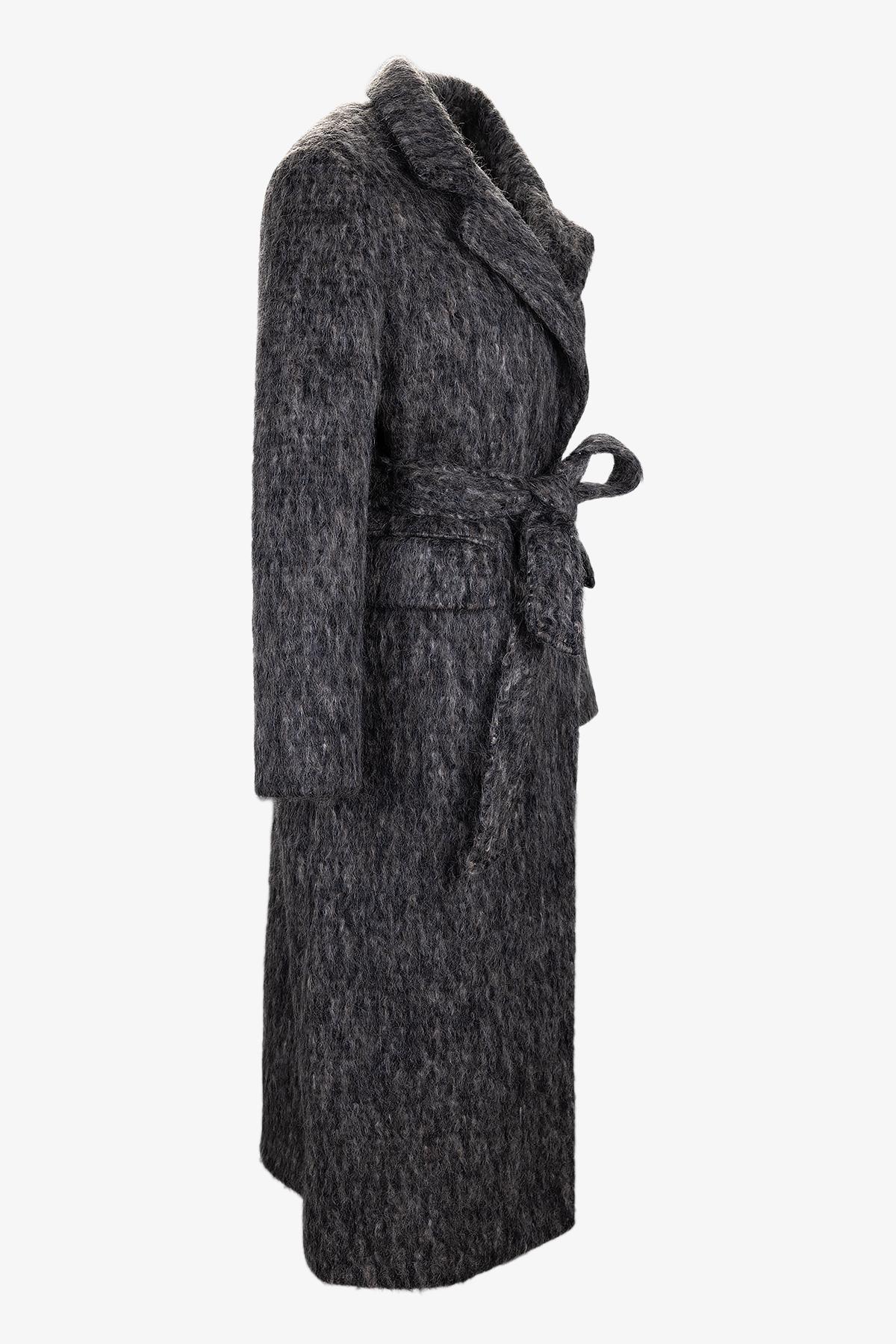 Valmenti Kadın Tekstil Vizon Kaban