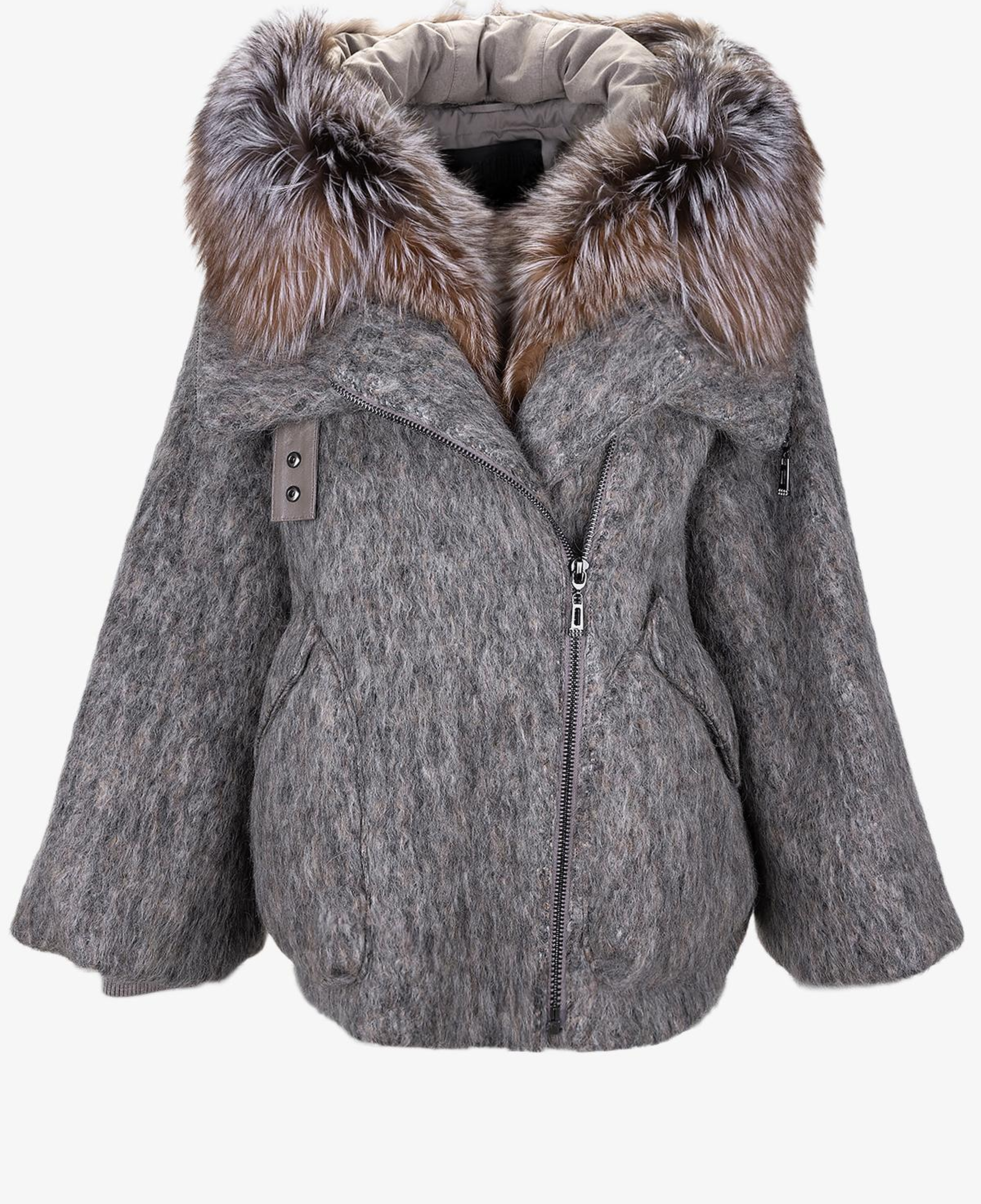 Valmenti Kadın Tekstil Vizon Kaban