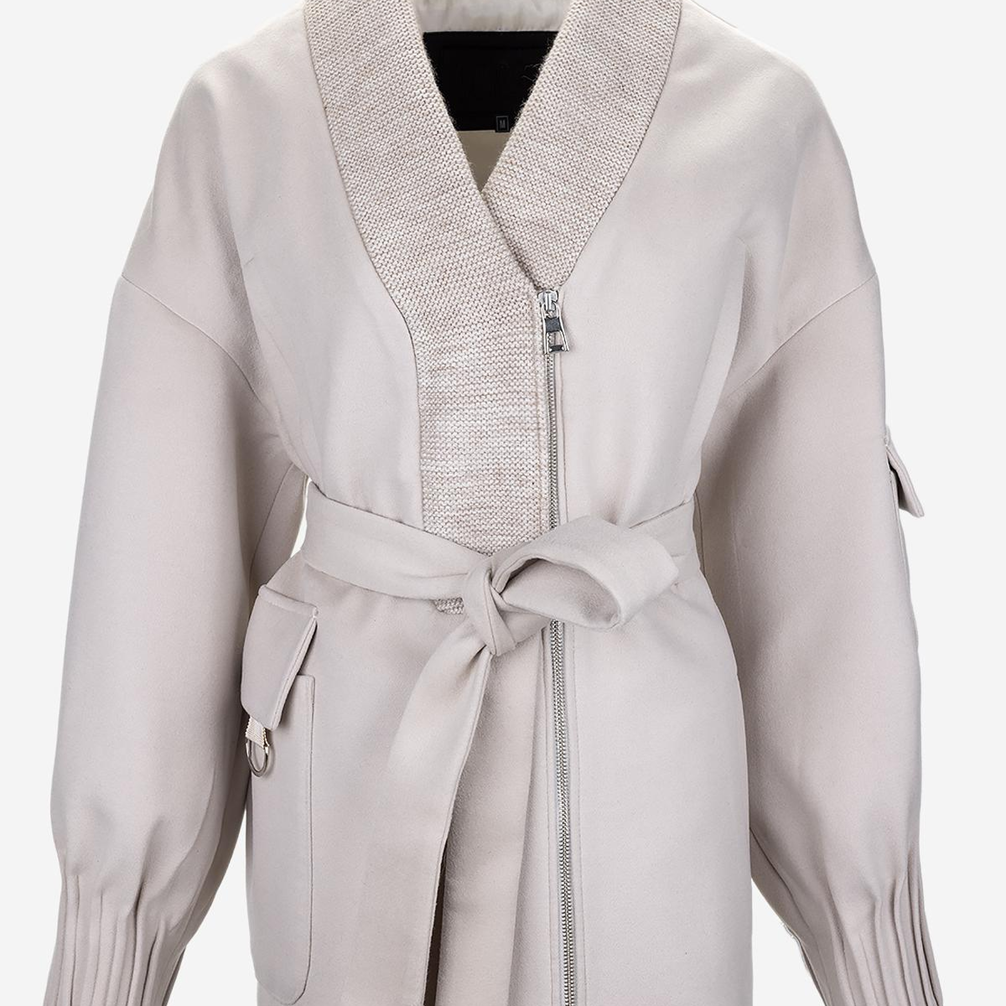 Valmenti Kadın Tekstil Bej Kaban