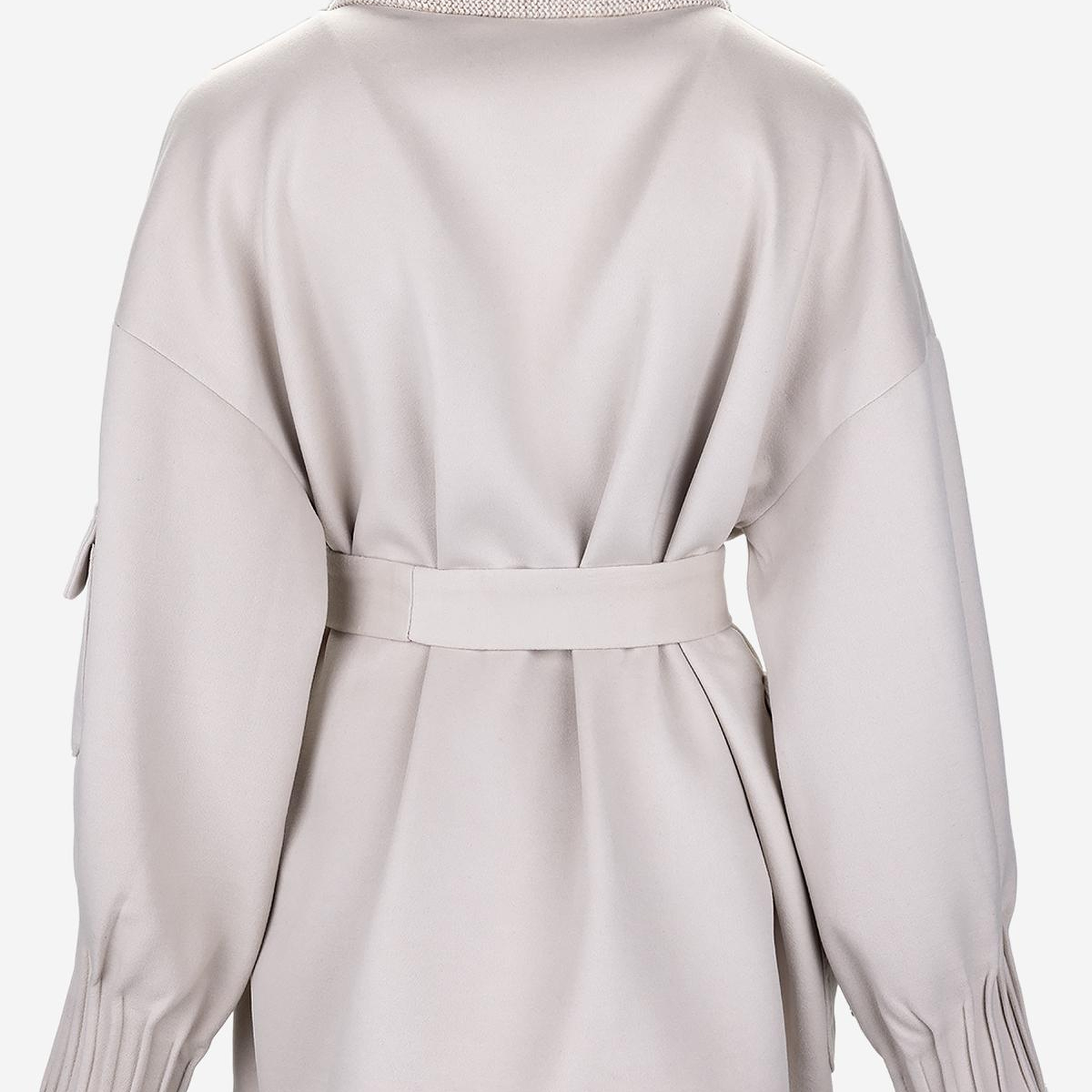 Valmenti Kadın Tekstil Bej Kaban