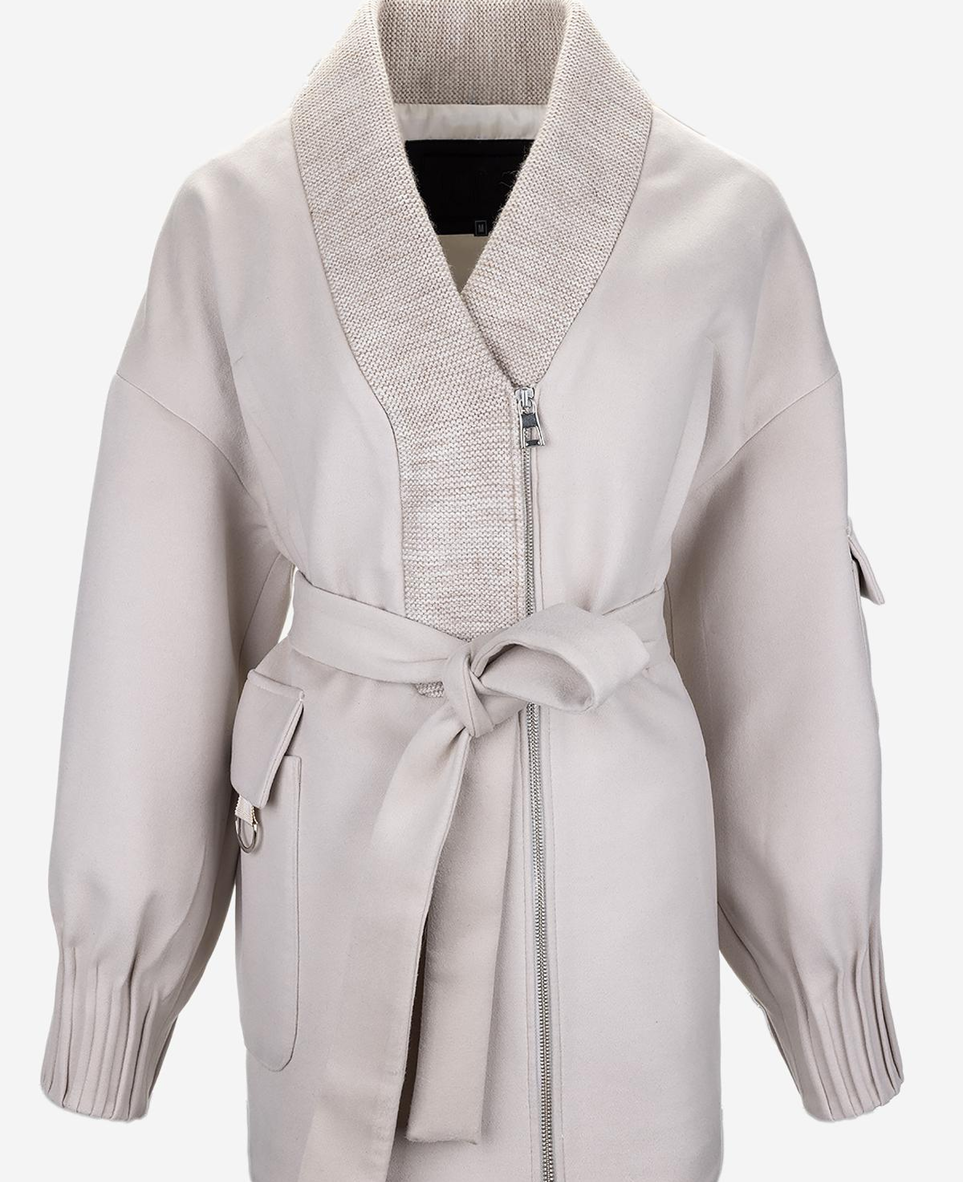 Valmenti Kadın Tekstil Bej Kaban