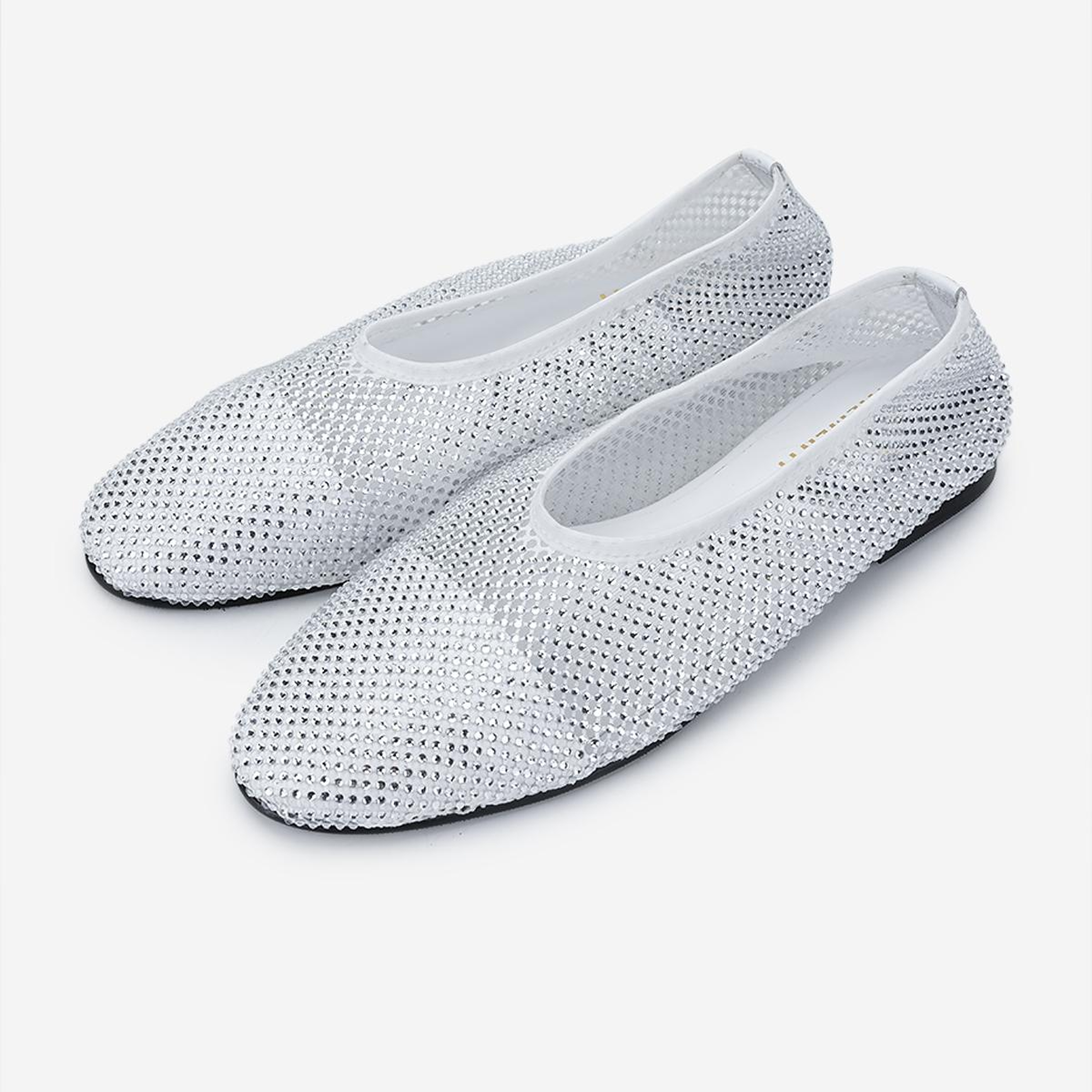 Valmenti Kadın Deri & Tekstil Beyaz Babet Ayakkabı