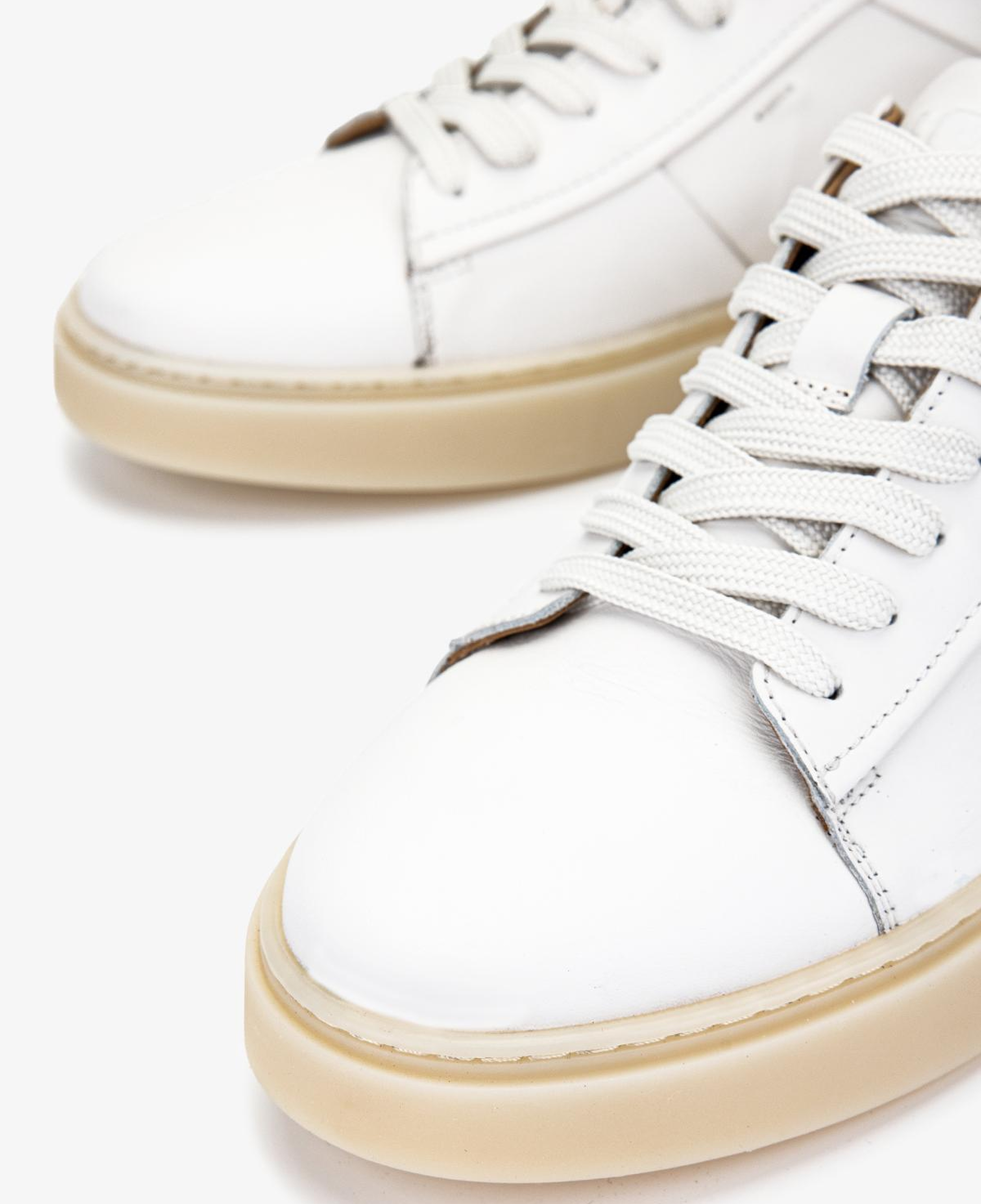 Valmenti Erkek Hakiki Deri Beyaz Sneakers & Spor Ayakkabı