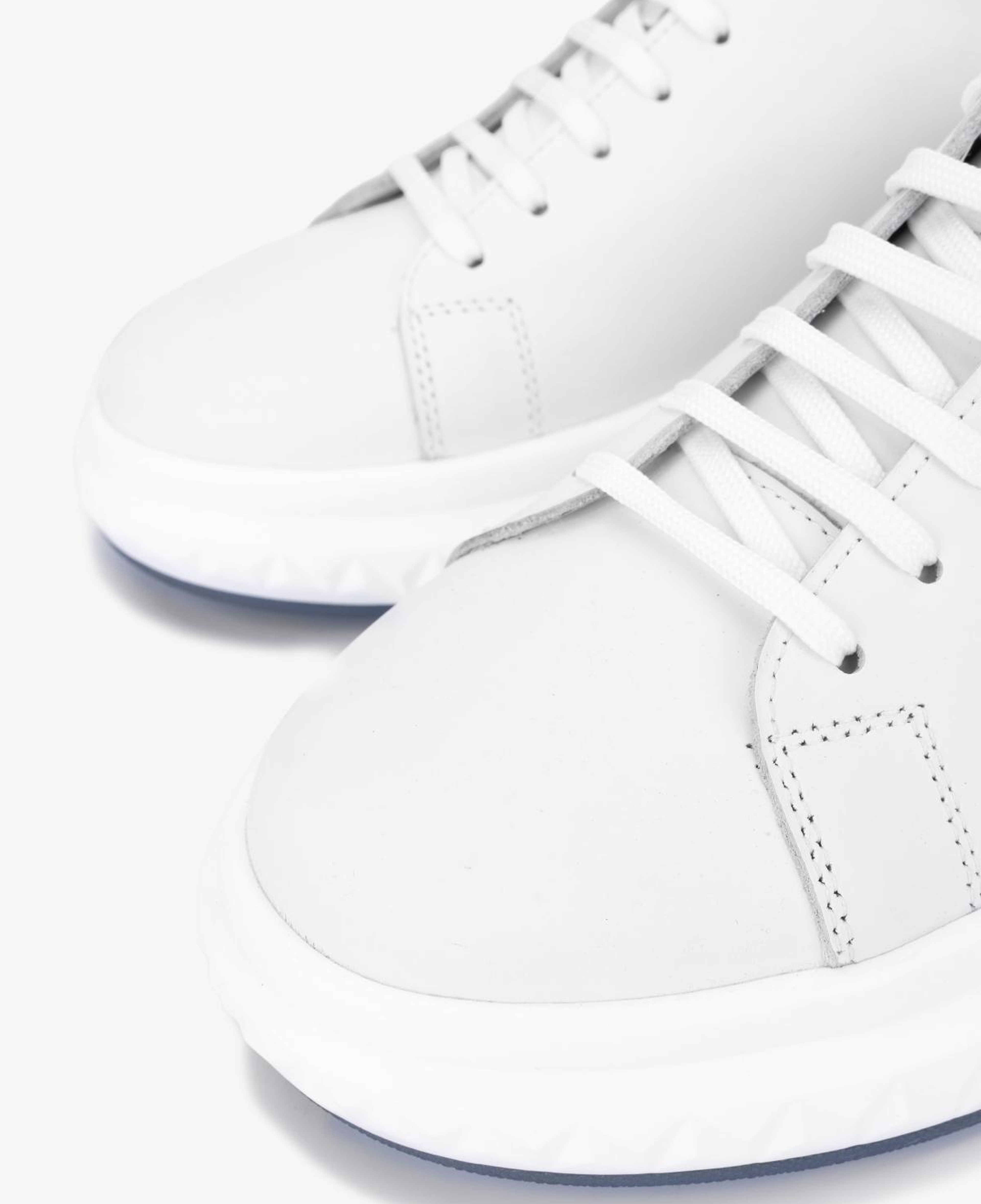 Valmenti Erkek Hakiki Deri Beyaz Sneakers & Spor Ayakkabı