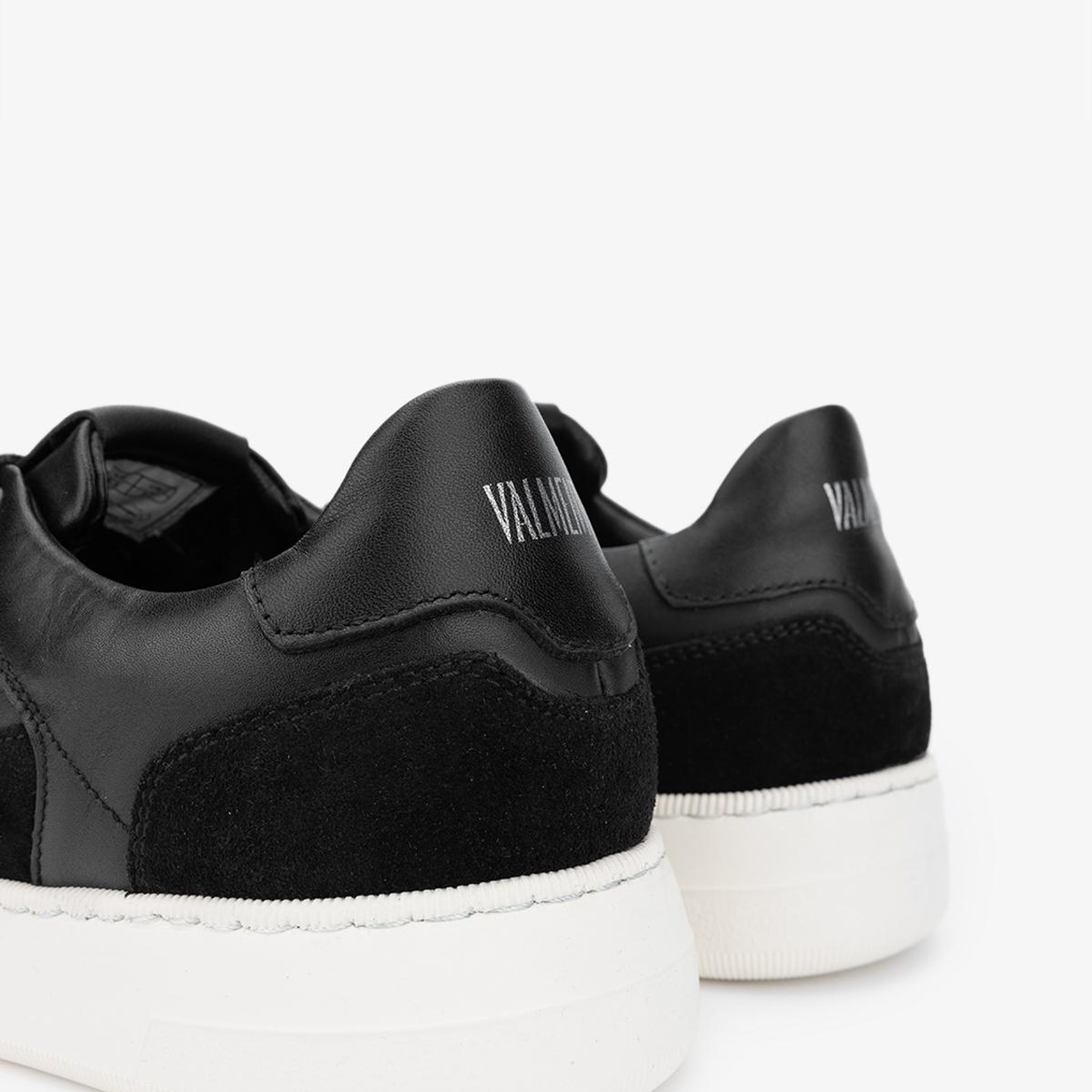 Valmenti Erkek Hakiki Deri Siyah Sneakers & Spor Ayakkabı