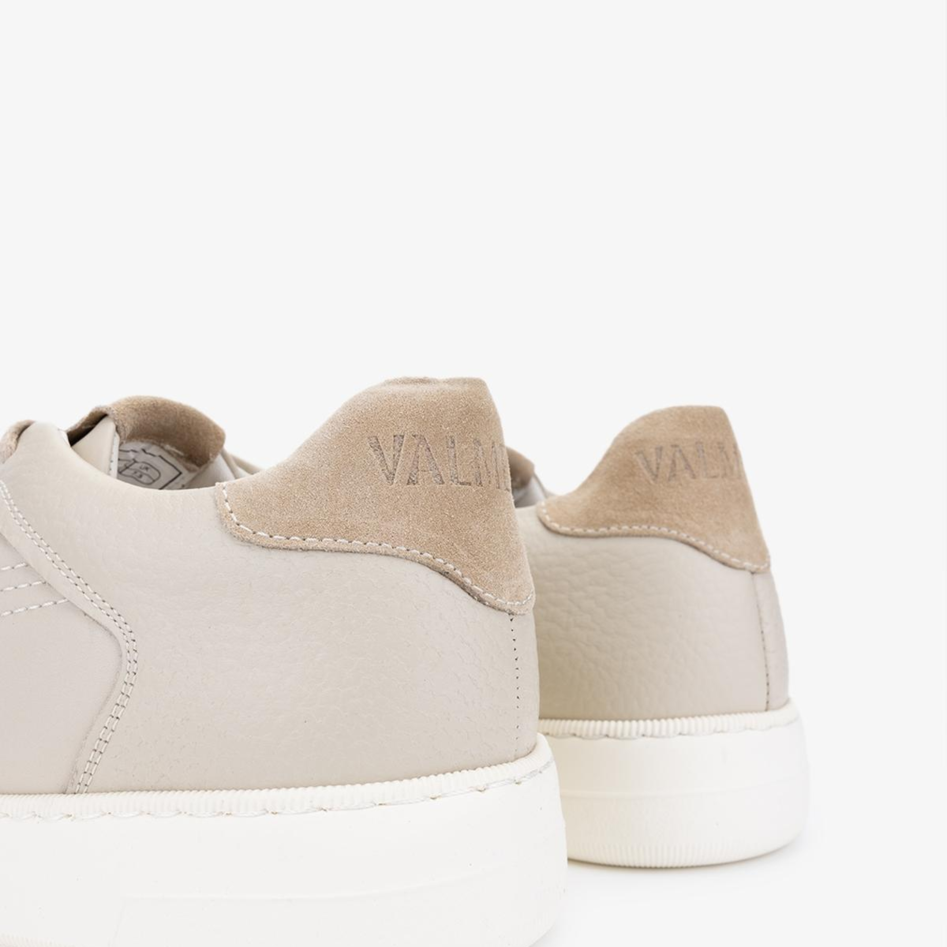 Valmenti Erkek Hakiki Deri Bej Sneakers & Spor Ayakkabı