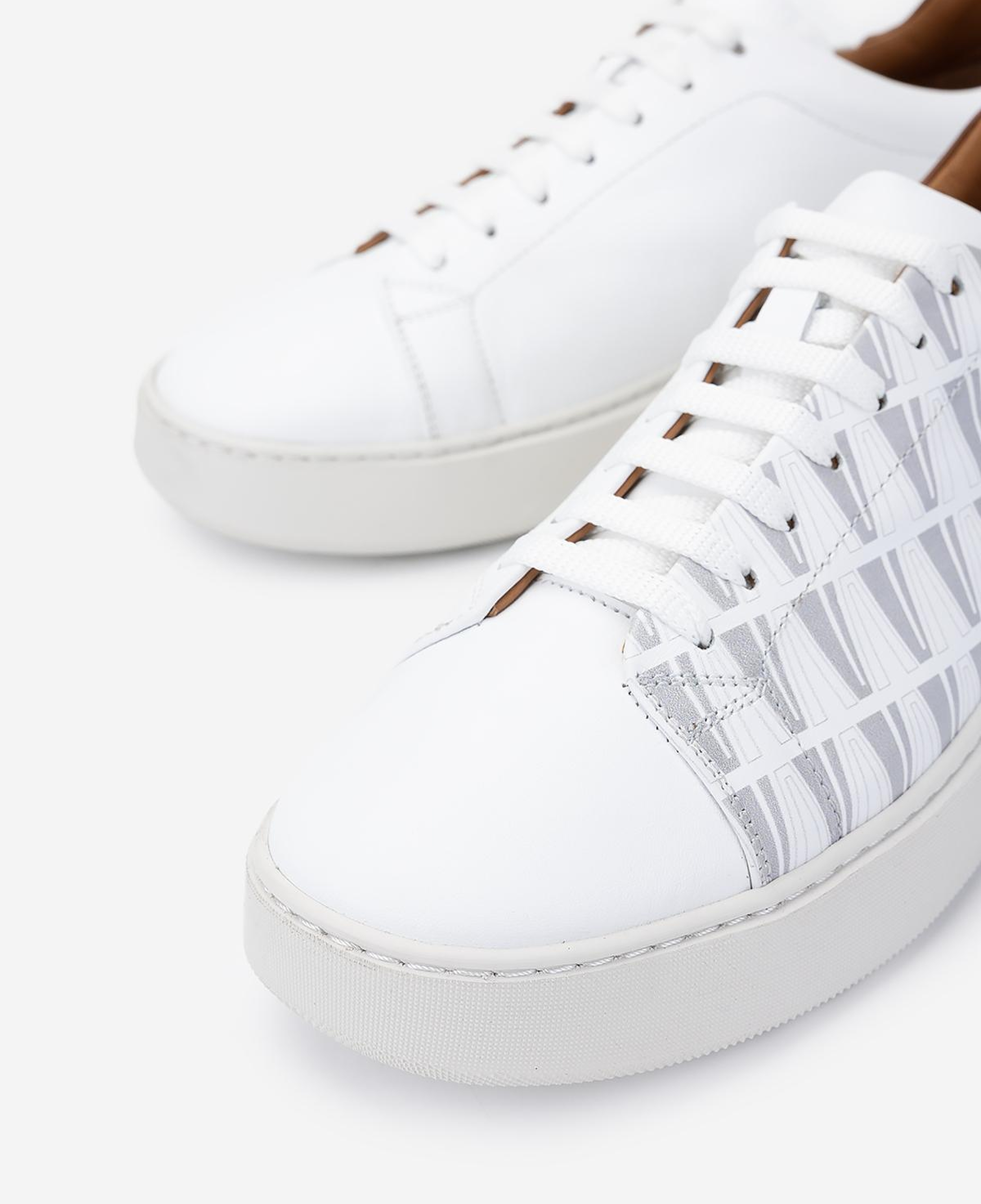 Valmenti Erkek Hakiki Deri Beyaz Sneakers & Spor Ayakkabı