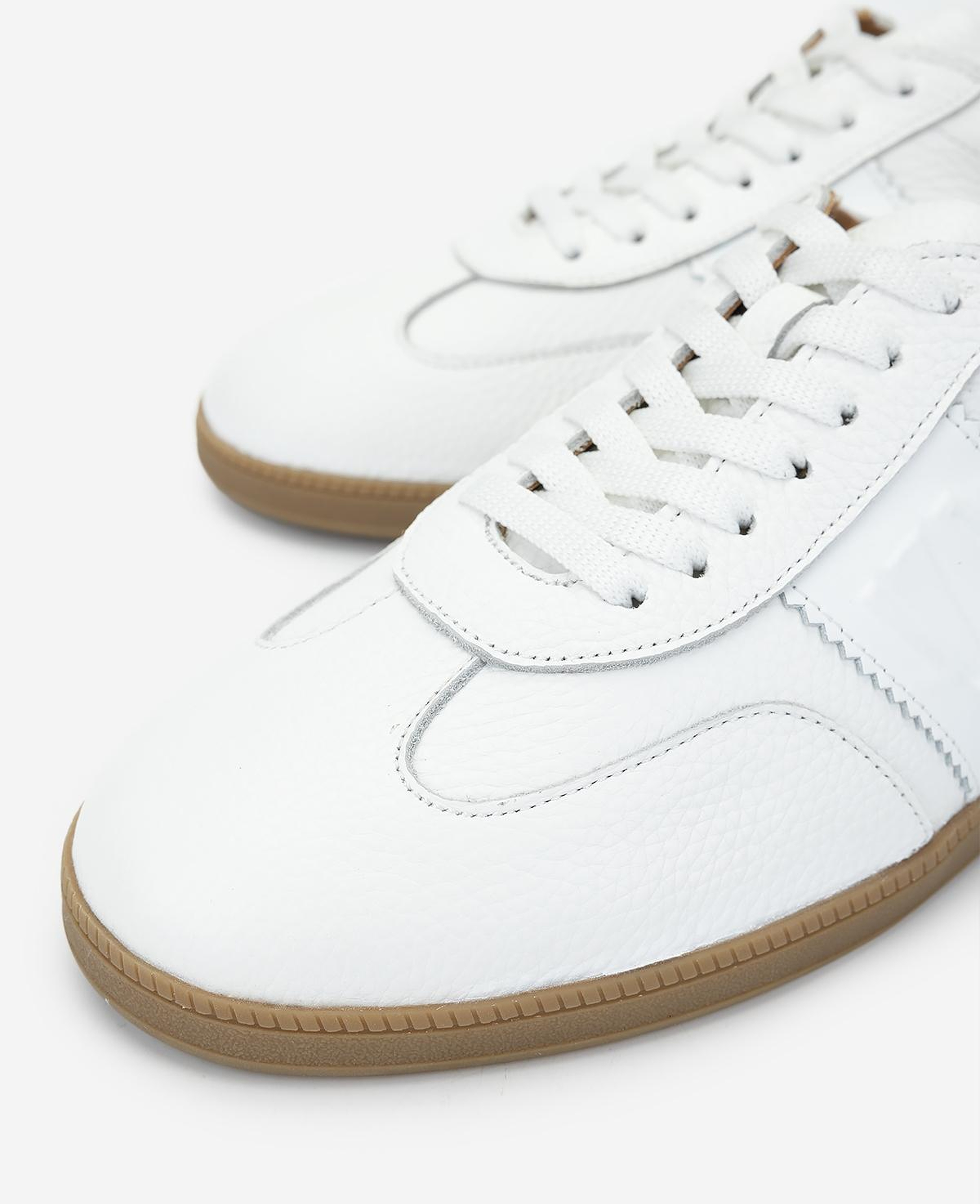 Valmenti Erkek Hakiki Deri Beyaz Sneakers & Spor Ayakkabı