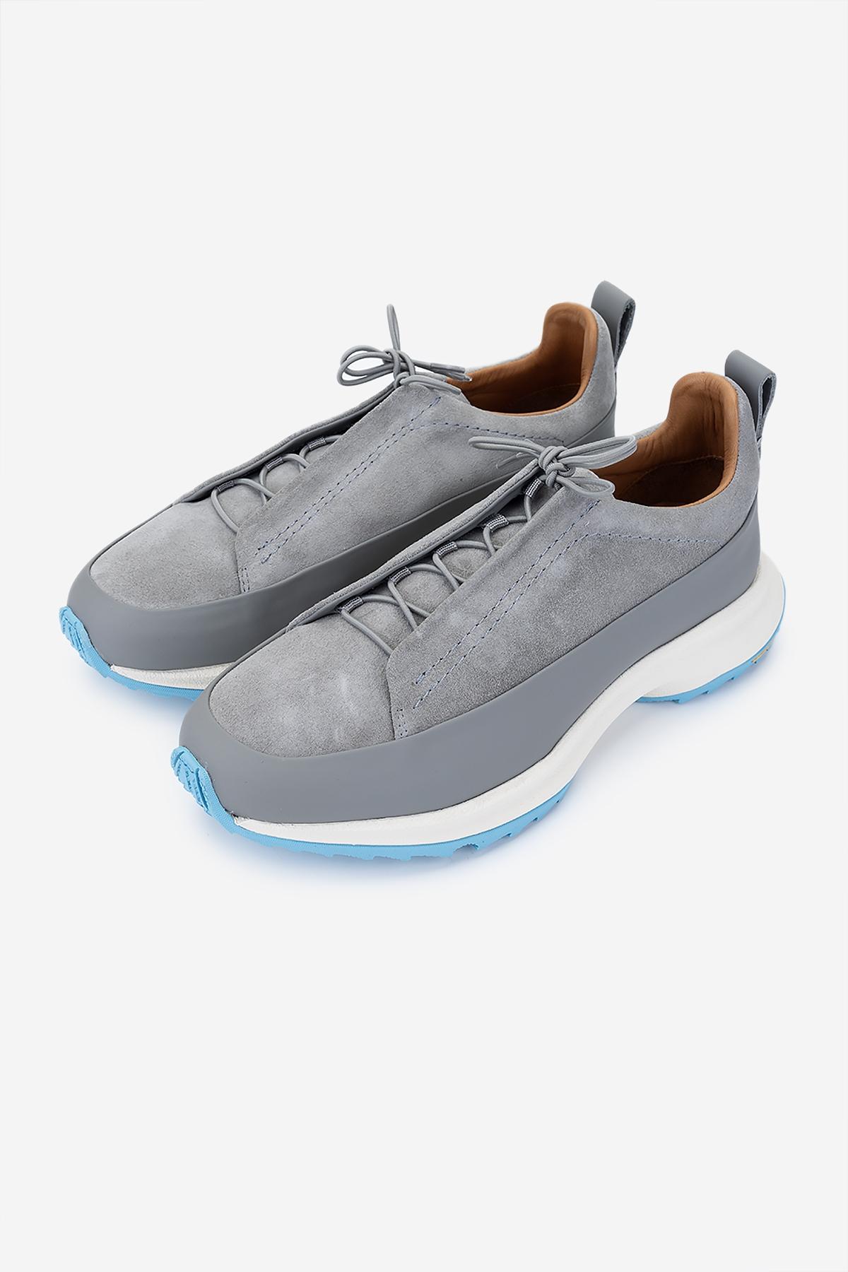 Valmenti Erkek Hakiki Deri Gri Sneakers & Spor Ayakkabı