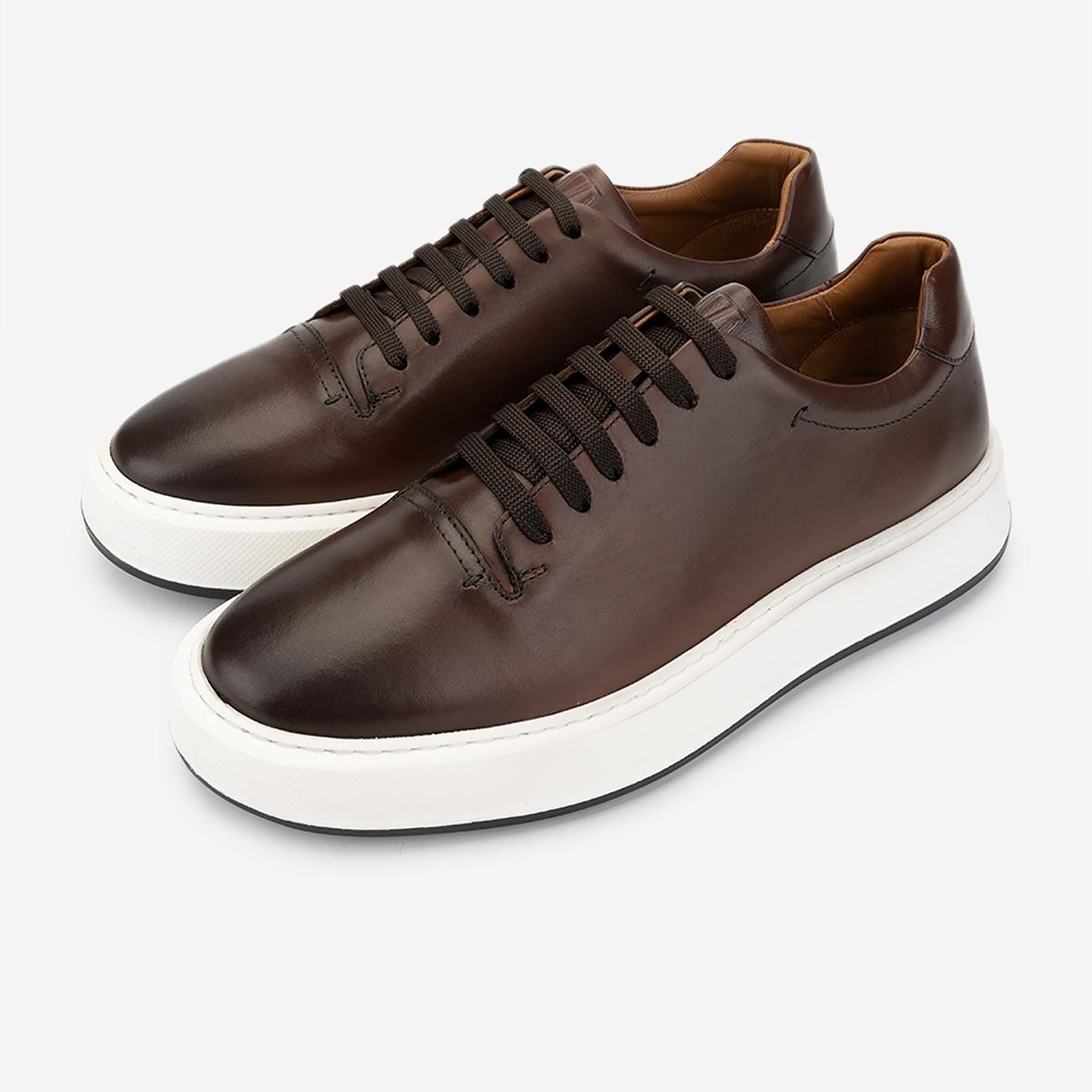 Valmenti Erkek Hakiki Deri Taba Sneakers & Spor Ayakkabı