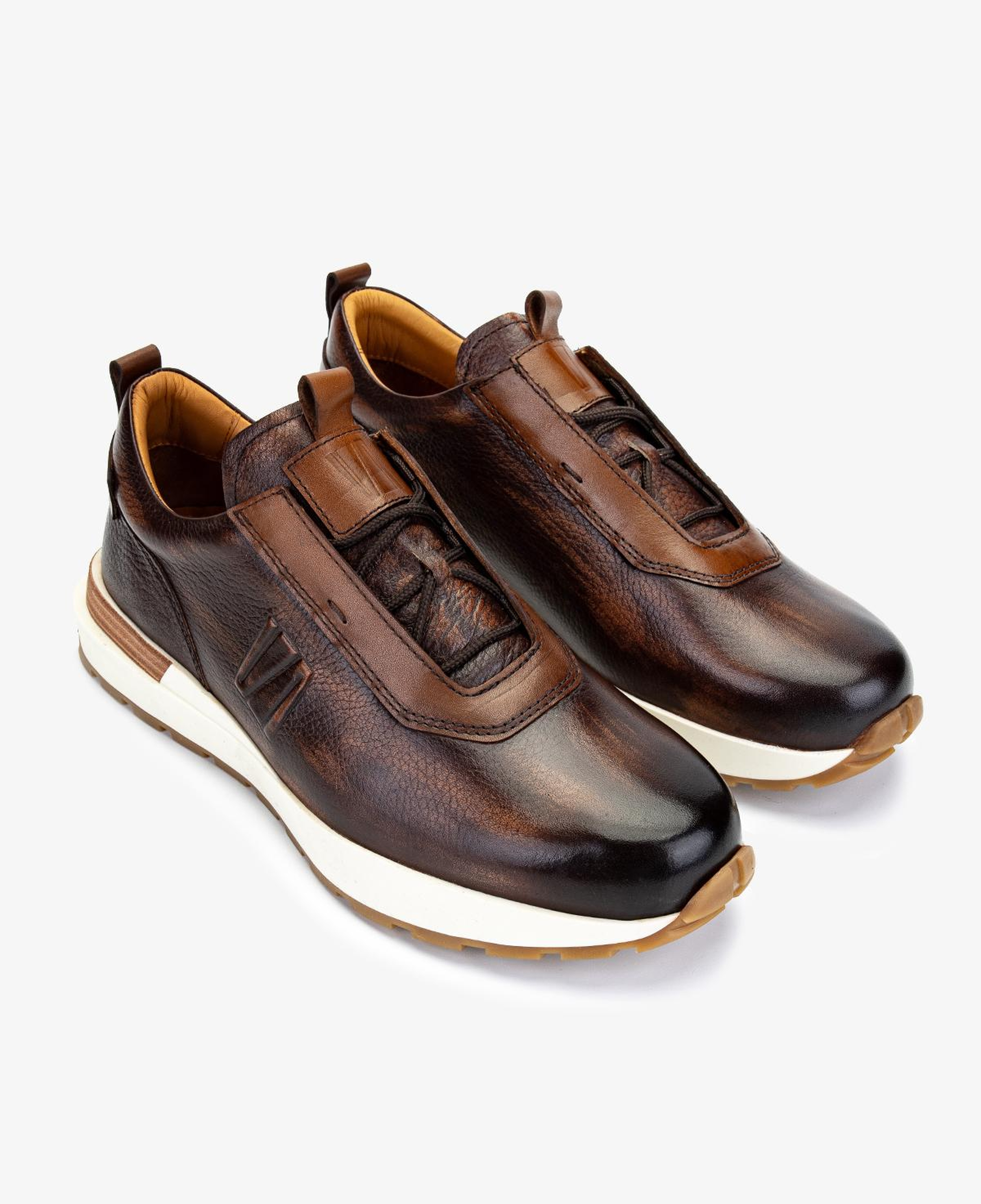 Valmenti Erkek Hakiki Deri Taba Sneakers & Spor Ayakkabı