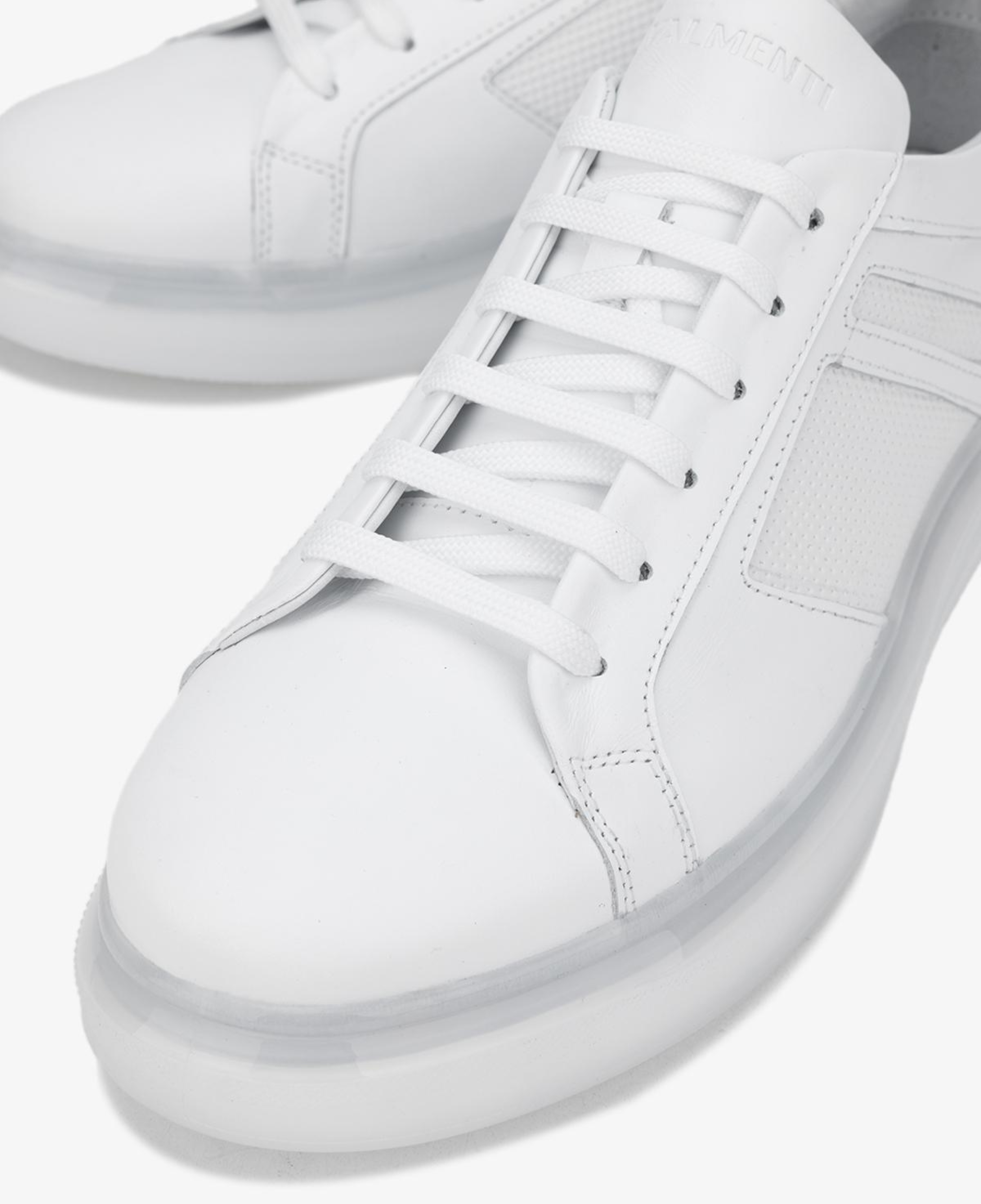 Valmenti Erkek Hakiki Deri Beyaz Sneakers & Spor Ayakkabı