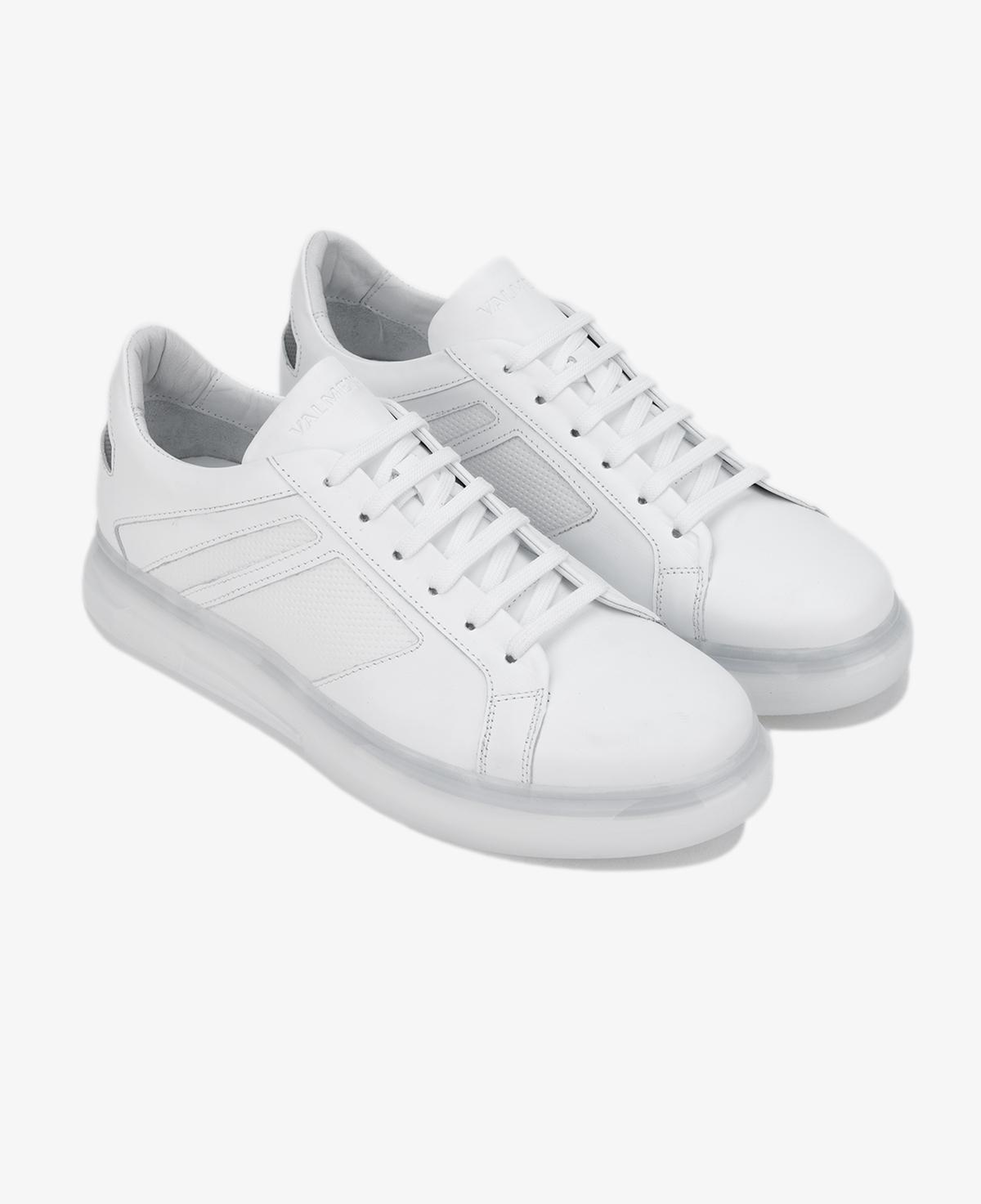 Valmenti Erkek Hakiki Deri Beyaz Sneakers & Spor Ayakkabı