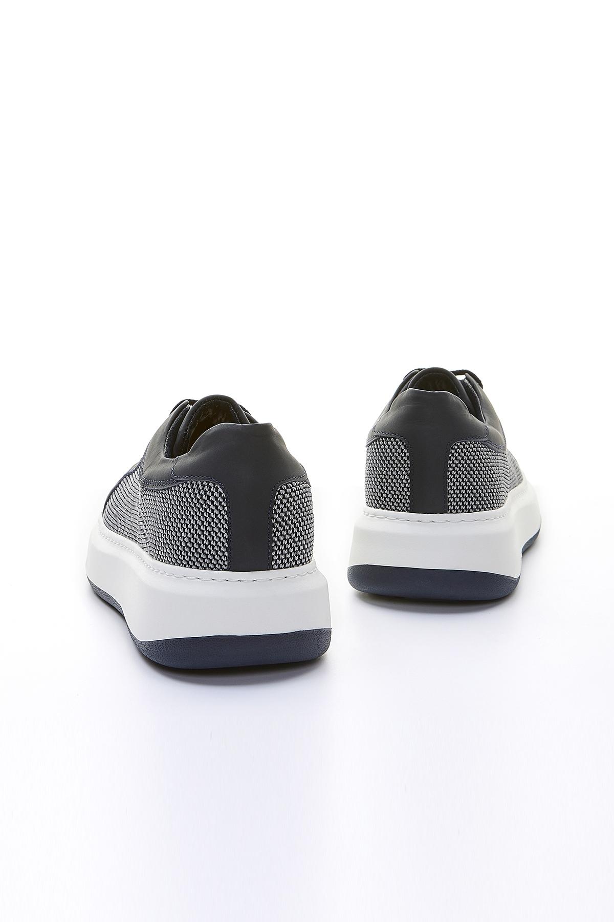 Valmenti Erkek Tekstil/Hakiki Deri Lacivert Sneakers & Spor Ayakkabı