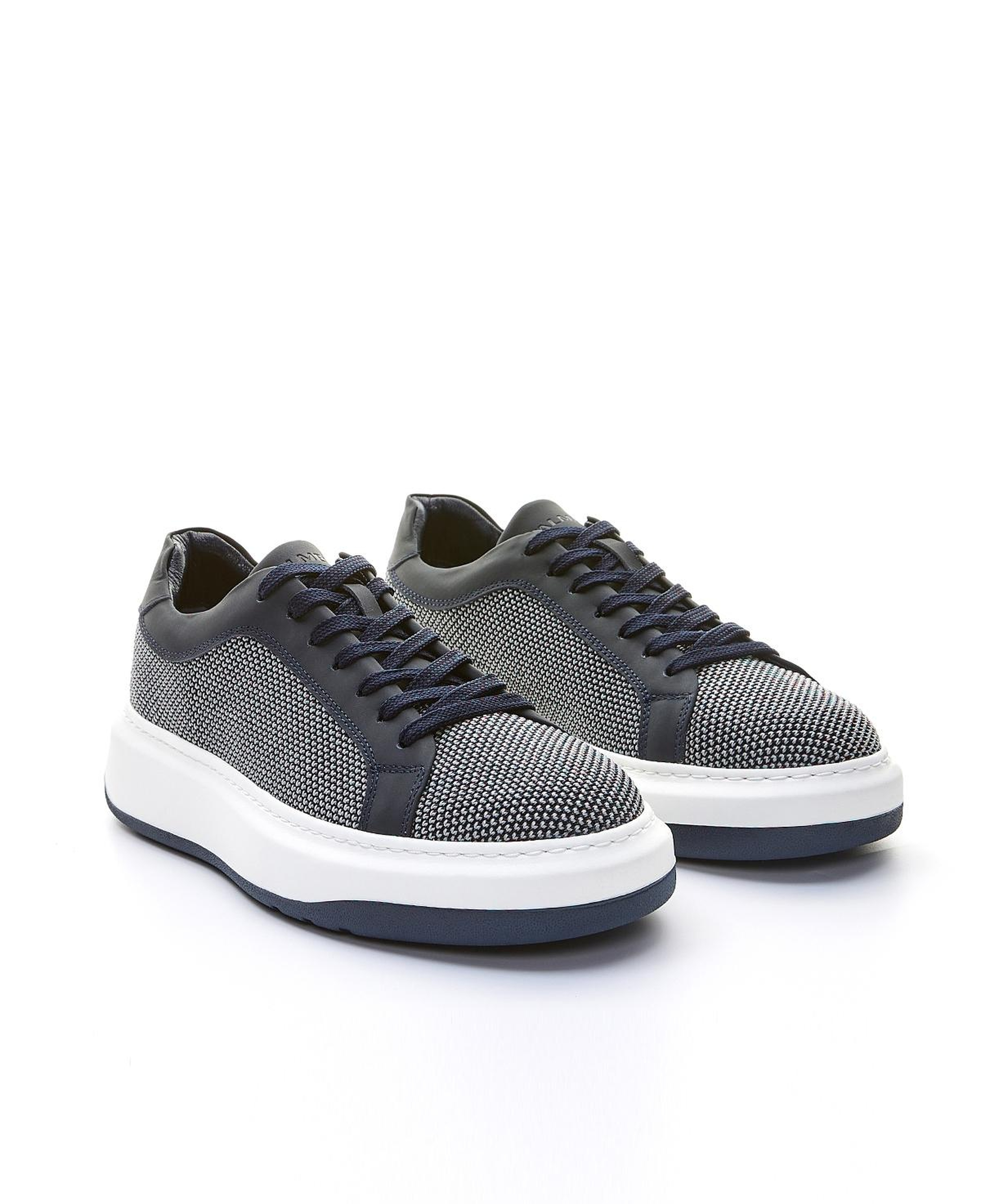 Valmenti Erkek Tekstil/Hakiki Deri Lacivert Sneakers & Spor Ayakkabı