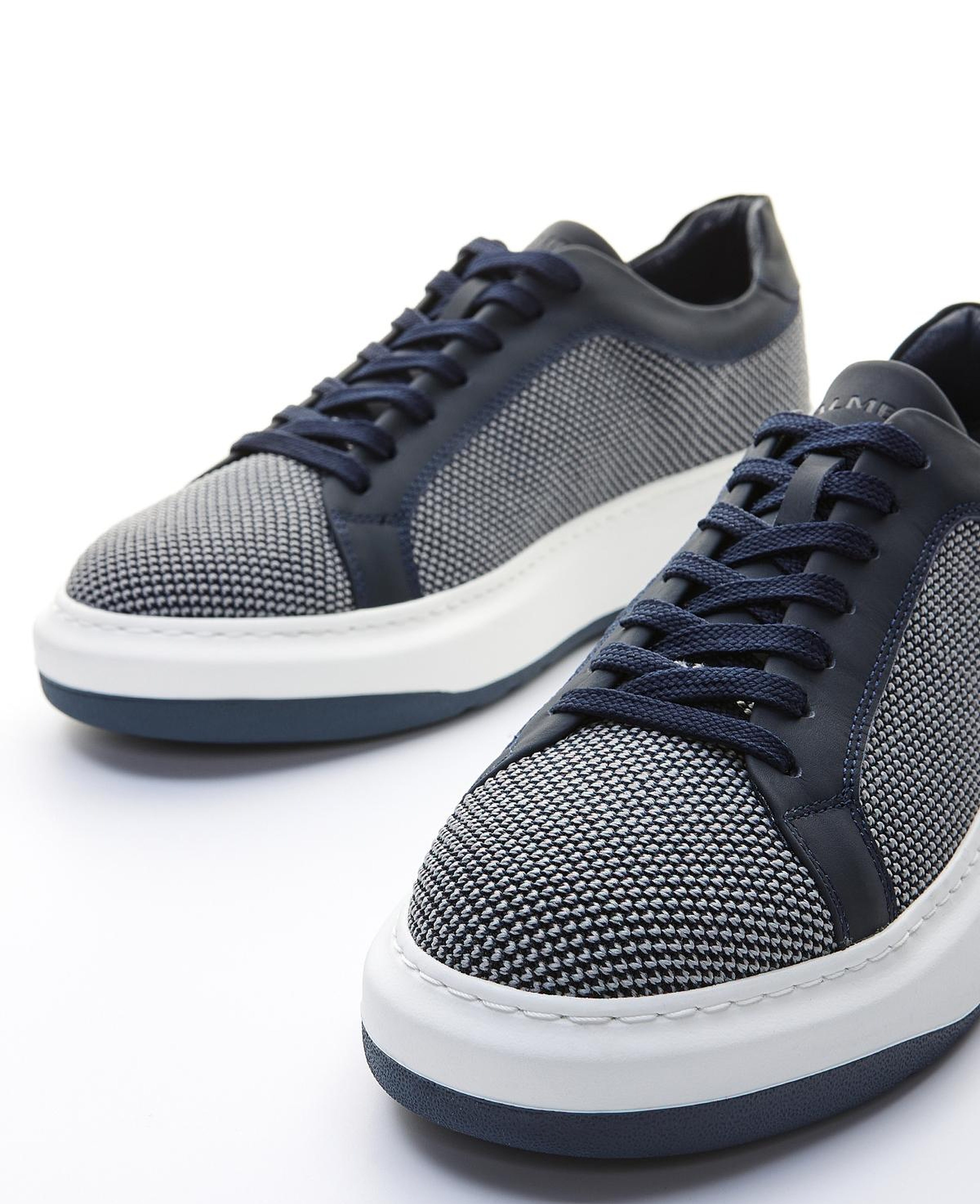 Valmenti Erkek Tekstil/Hakiki Deri Lacivert Sneakers & Spor Ayakkabı