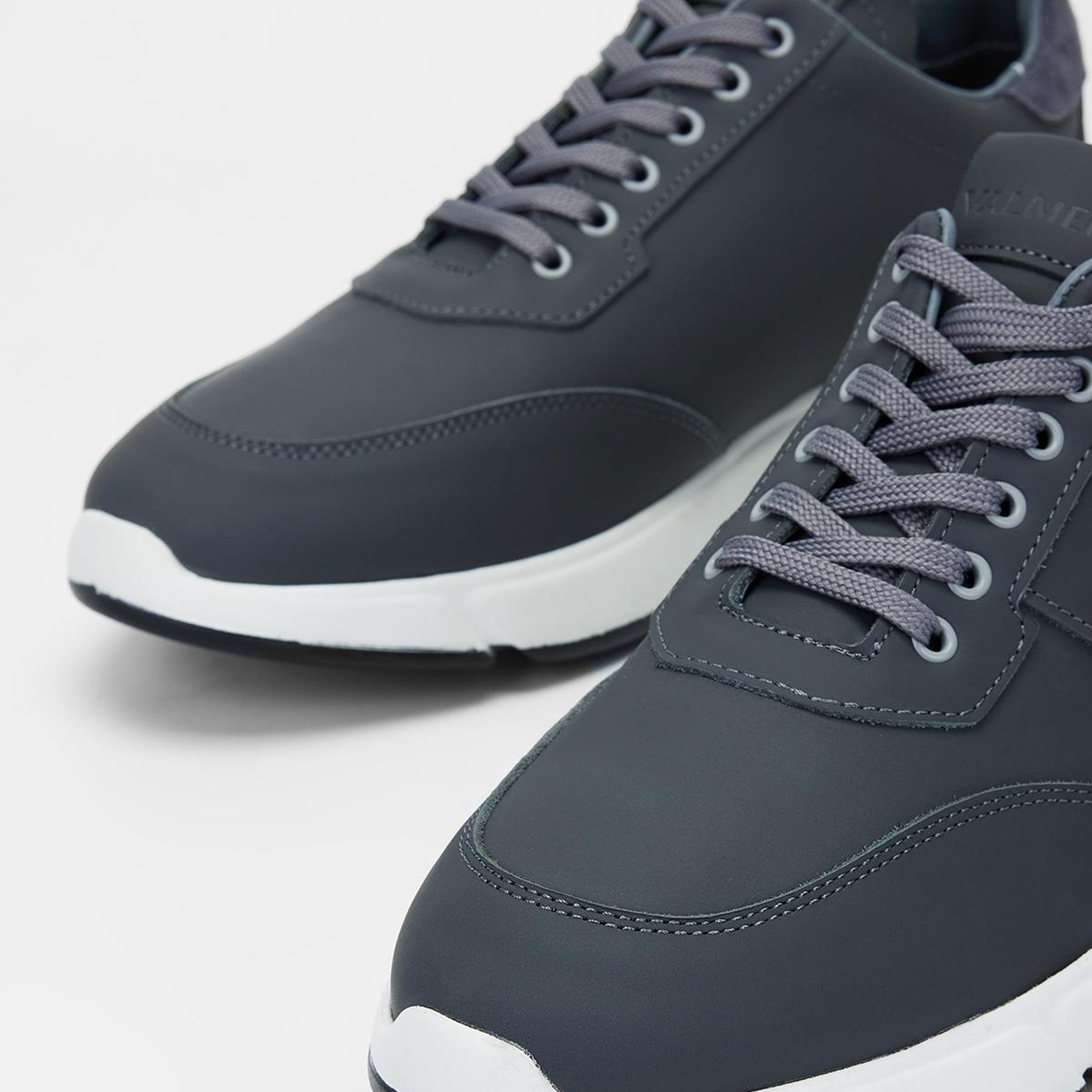 Valmenti Erkek Hakiki Deri Gri Sneakers & Spor Ayakkabı