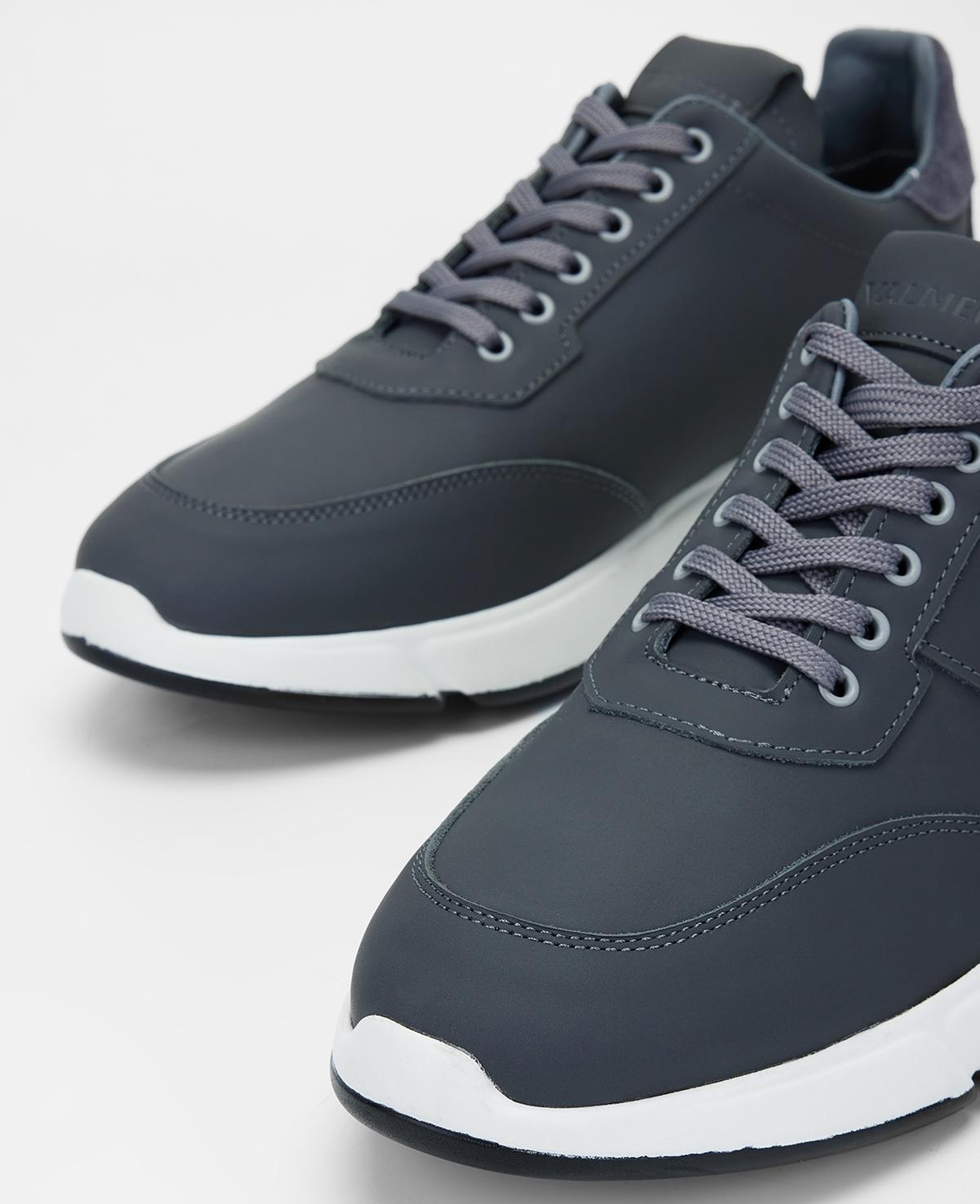 Valmenti Erkek Hakiki Deri Gri Sneakers & Spor Ayakkabı