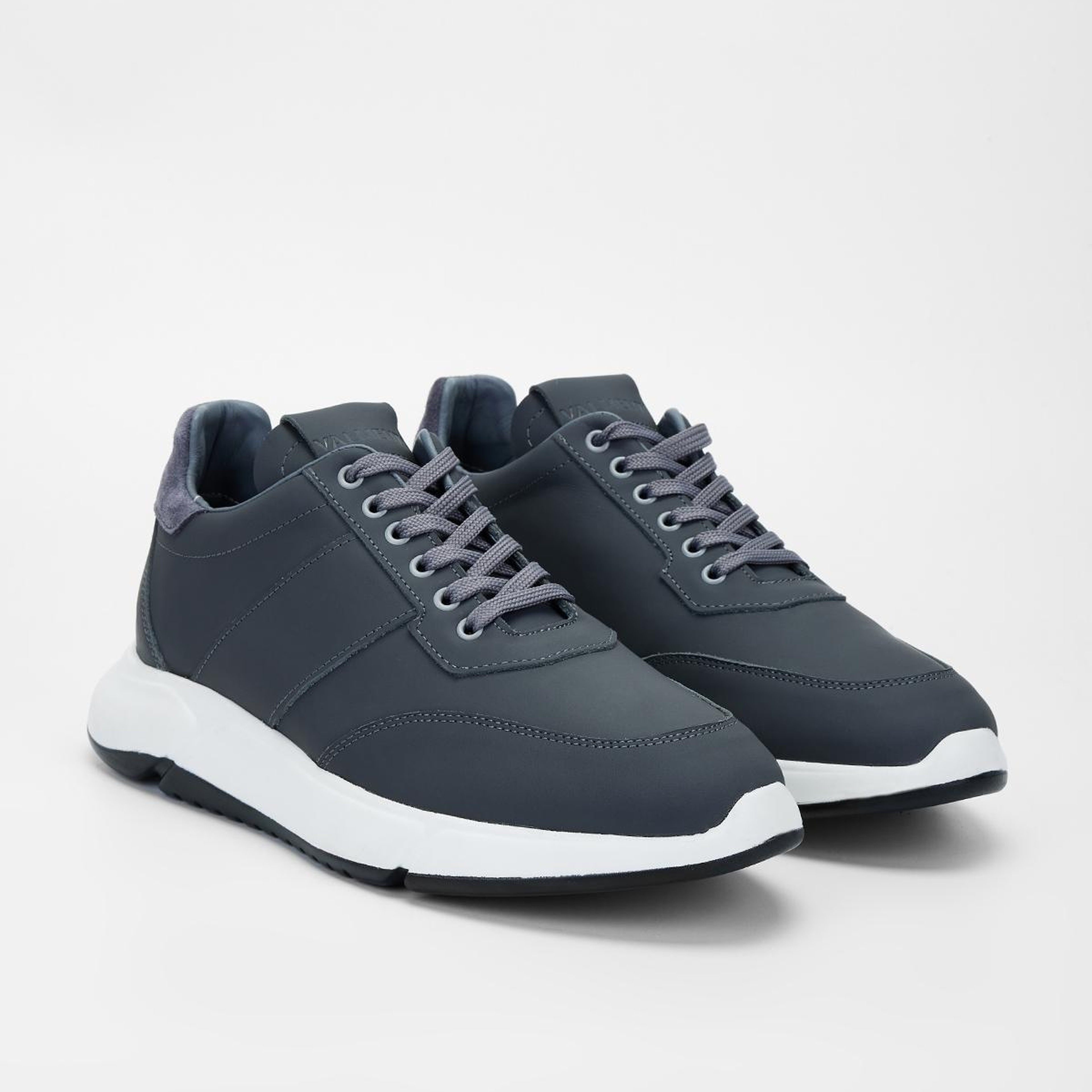 Valmenti Erkek Hakiki Deri Gri Sneakers & Spor Ayakkabı