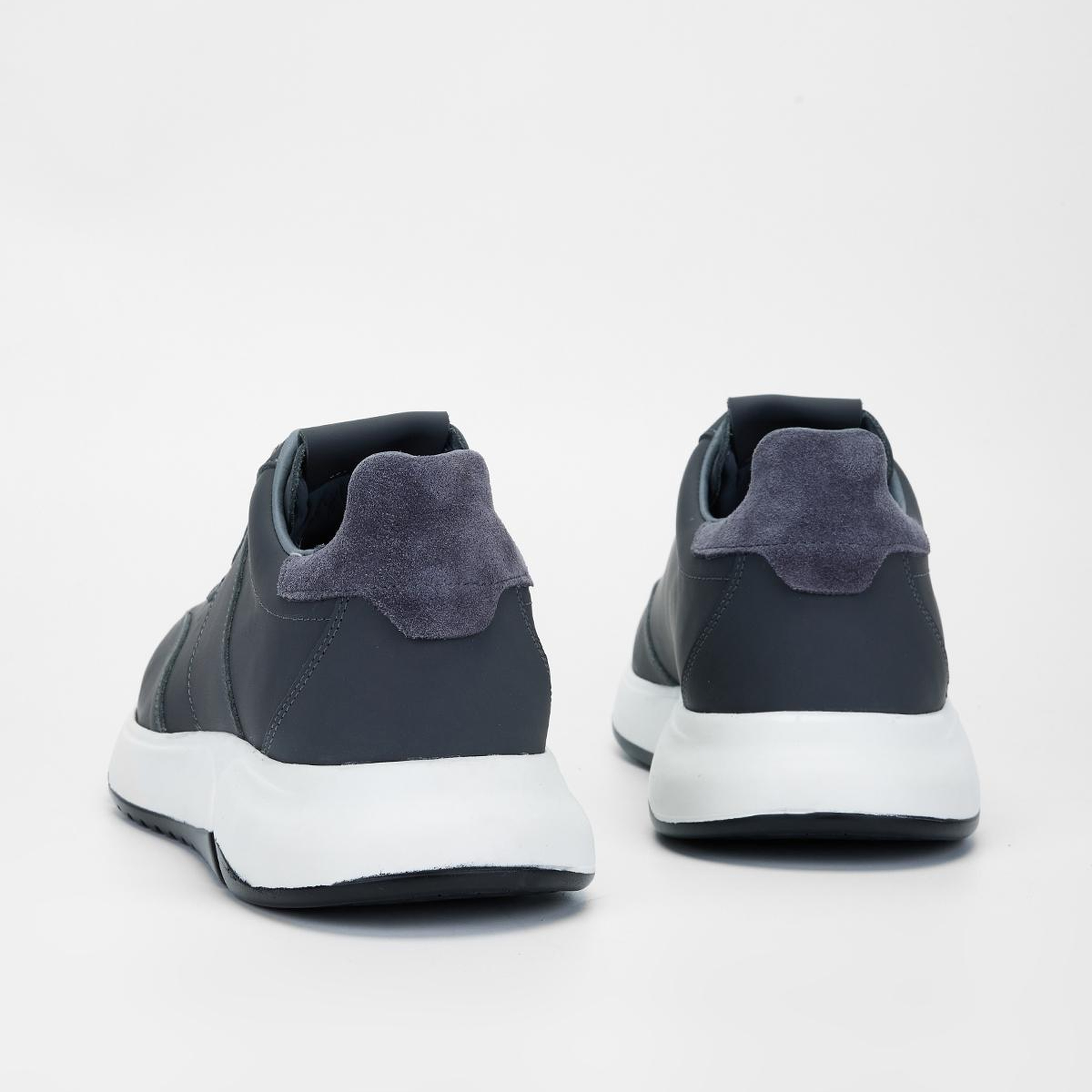 Valmenti Erkek Hakiki Deri Gri Sneakers & Spor Ayakkabı