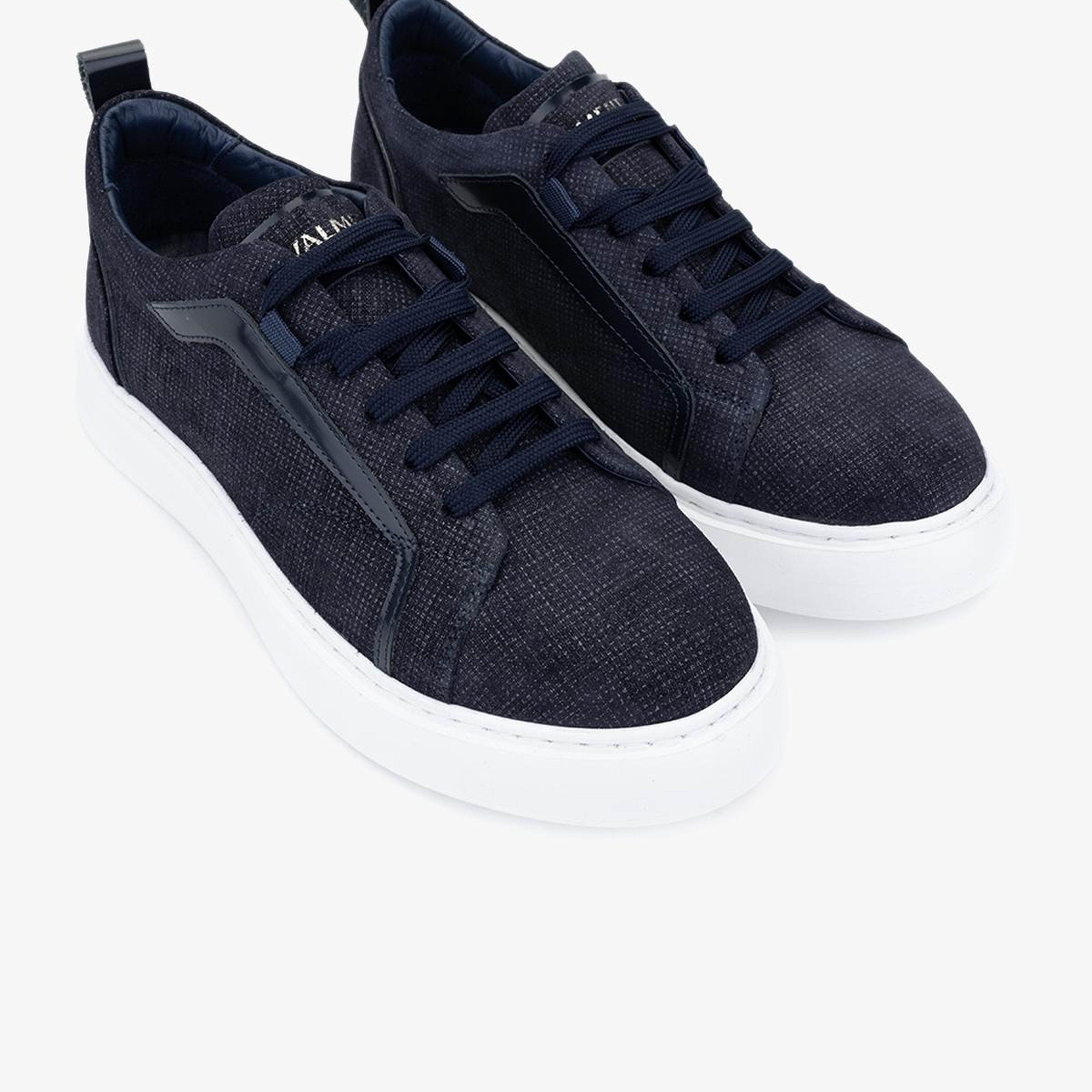 Valmenti Erkek Hakiki Deri Lacivert Sneakers & Spor Ayakkabı