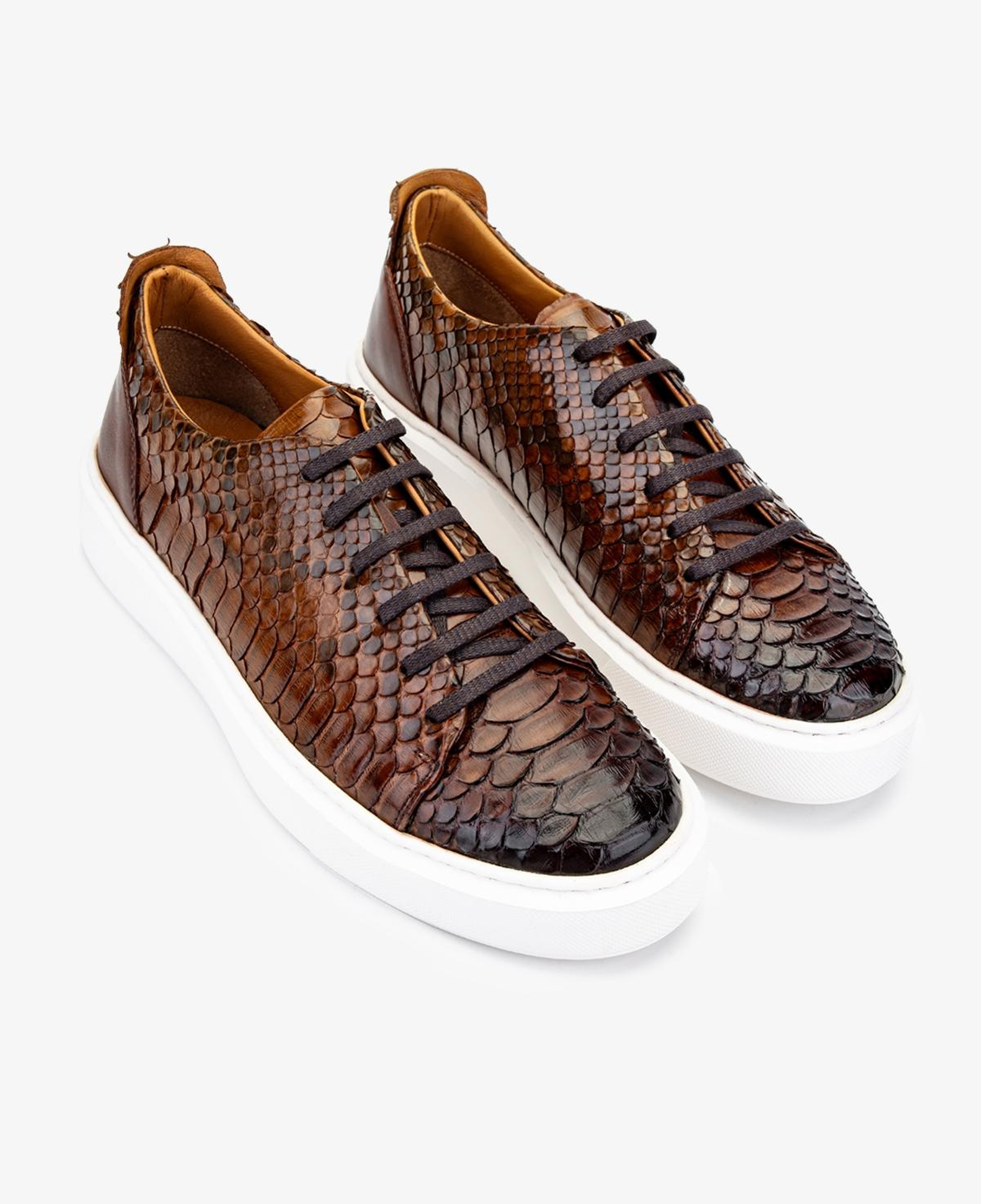 Valmenti Erkek Hakiki Deri Taba Sneakers & Spor Ayakkabı