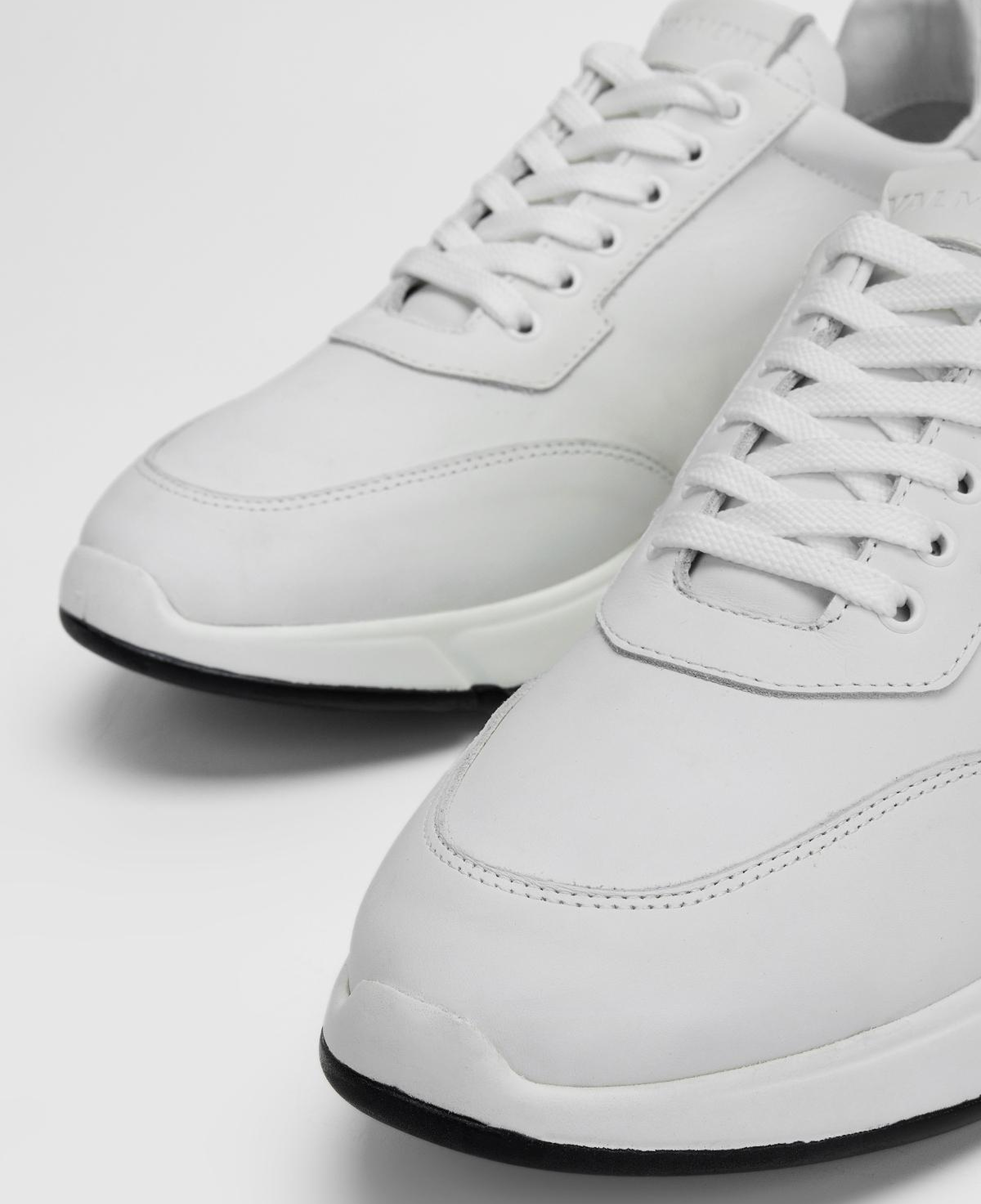 Valmenti Erkek Hakiki Deri Kırık Beyaz Sneakers & Spor Ayakkabı