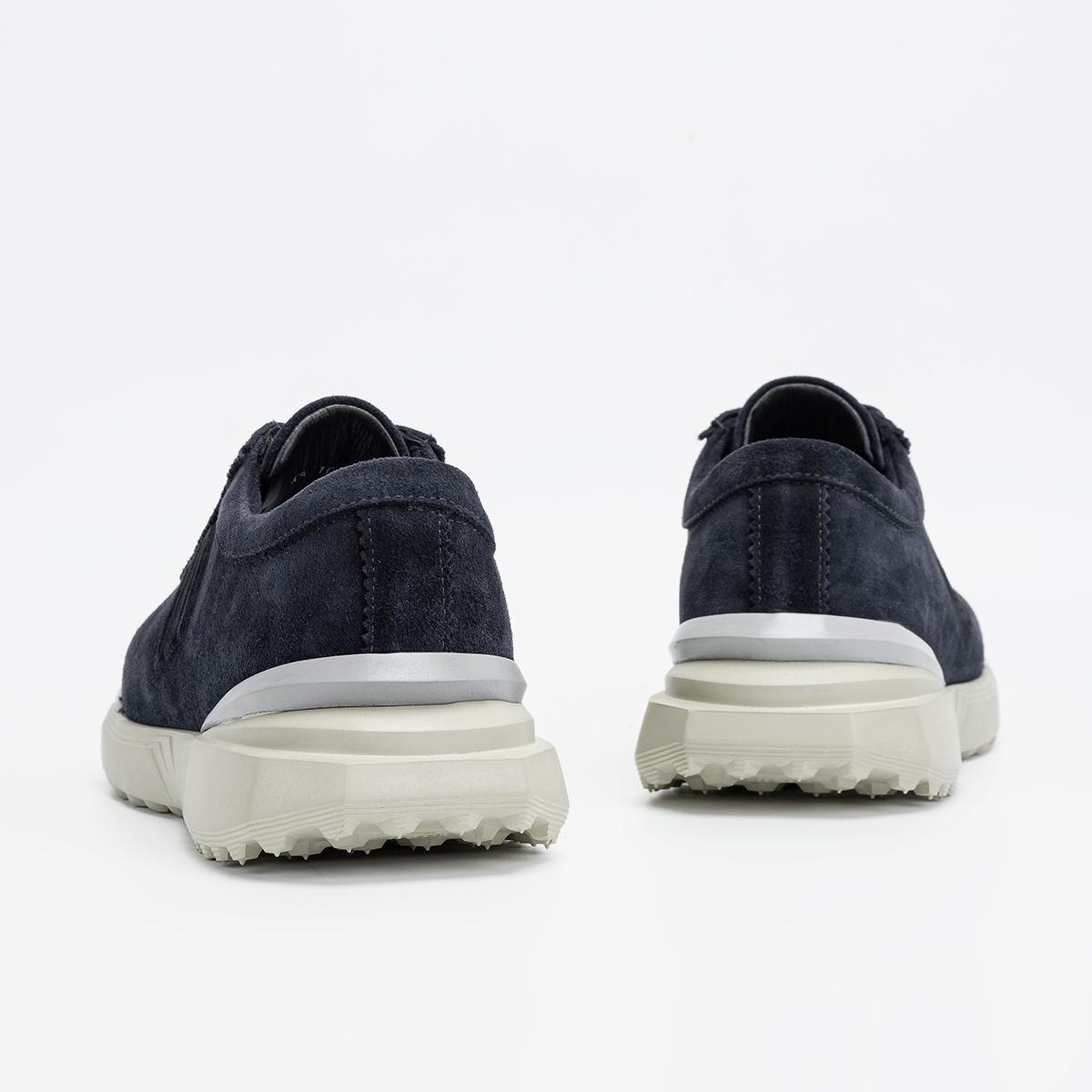 Valmenti Erkek Hakiki Deri Lacivert Süet Sneakers & Spor Ayakkabı