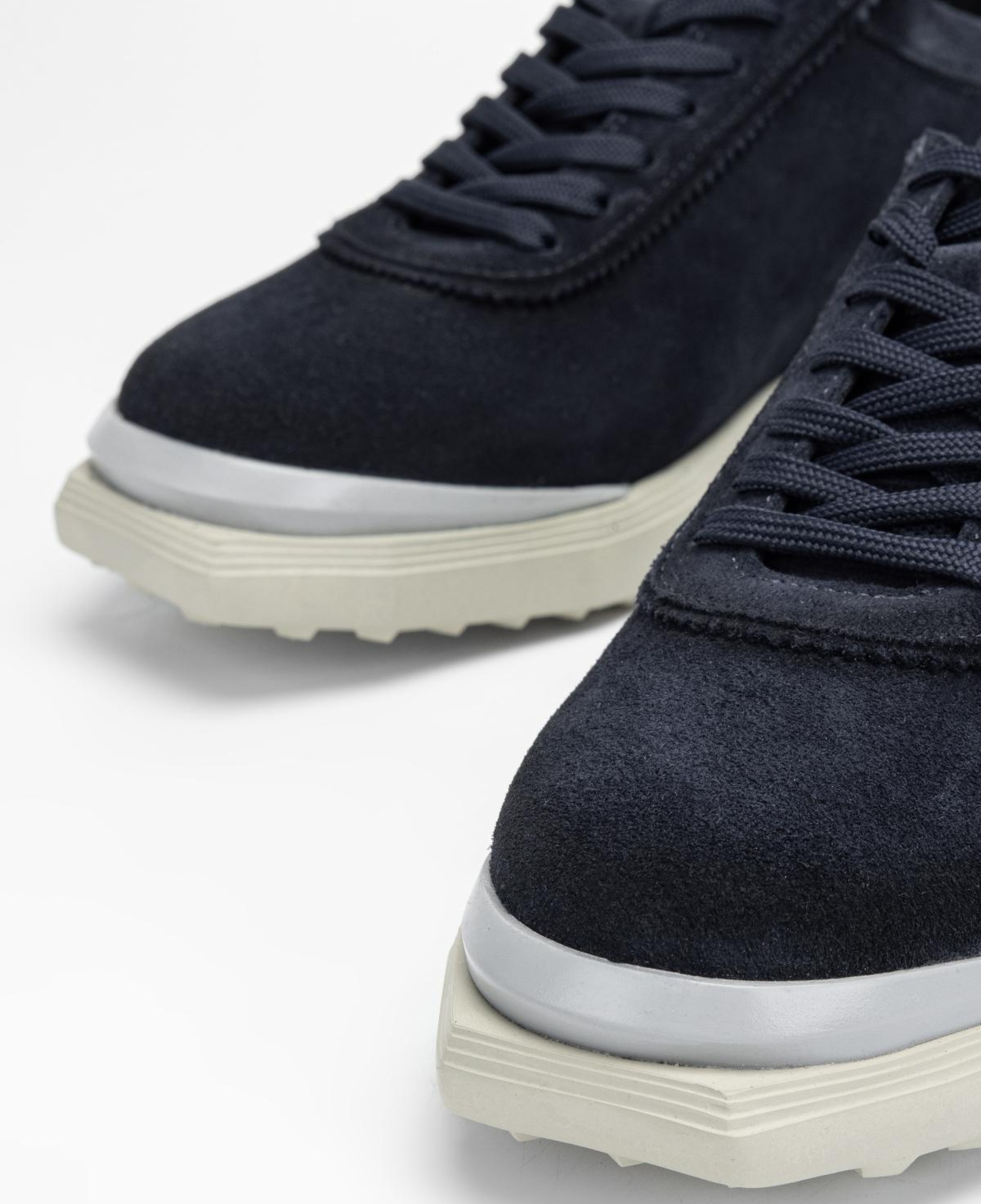 Valmenti Erkek Hakiki Deri Lacivert Süet Sneakers & Spor Ayakkabı