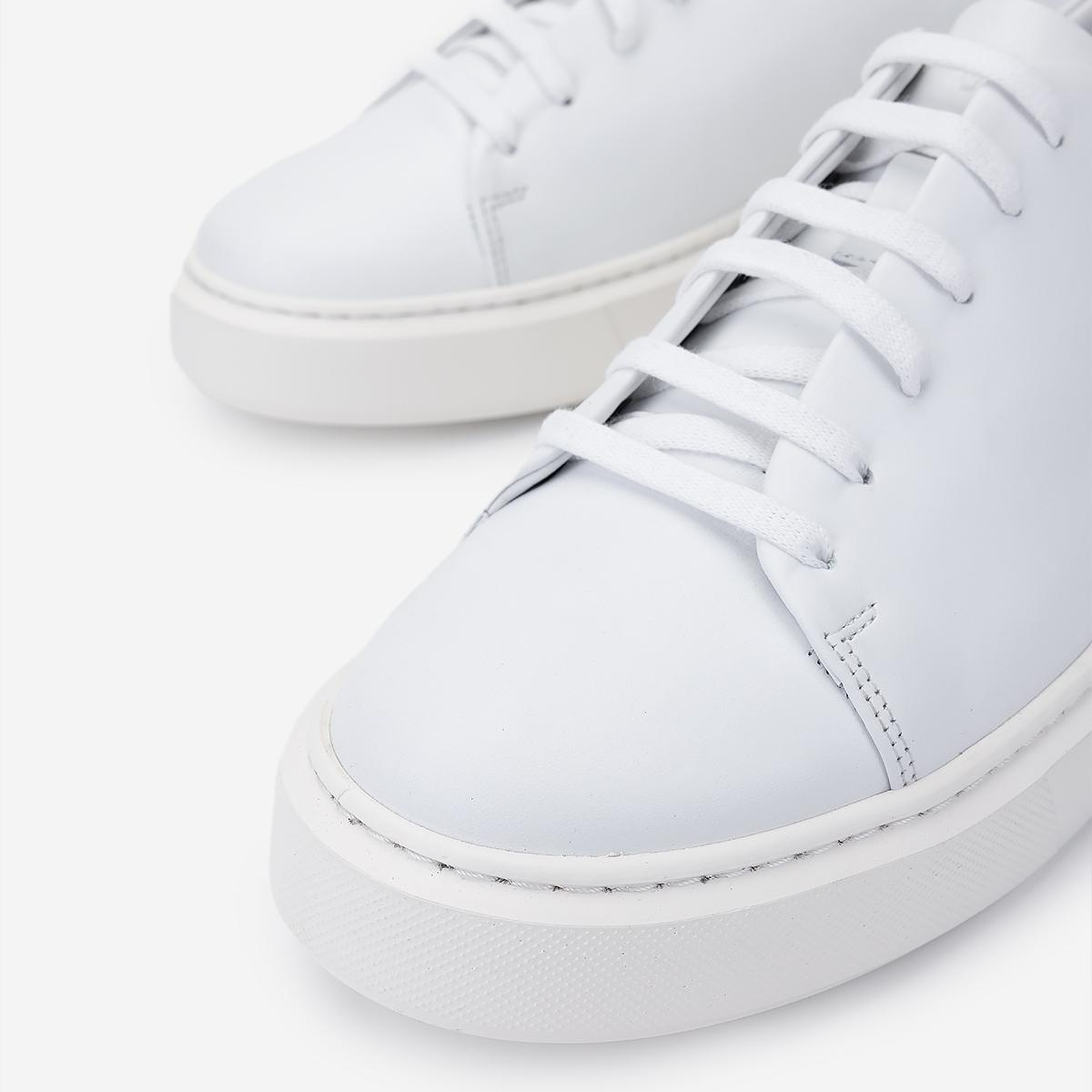 Valmenti Erkek Hakiki Deri Beyaz Sneakers & Spor Ayakkabı